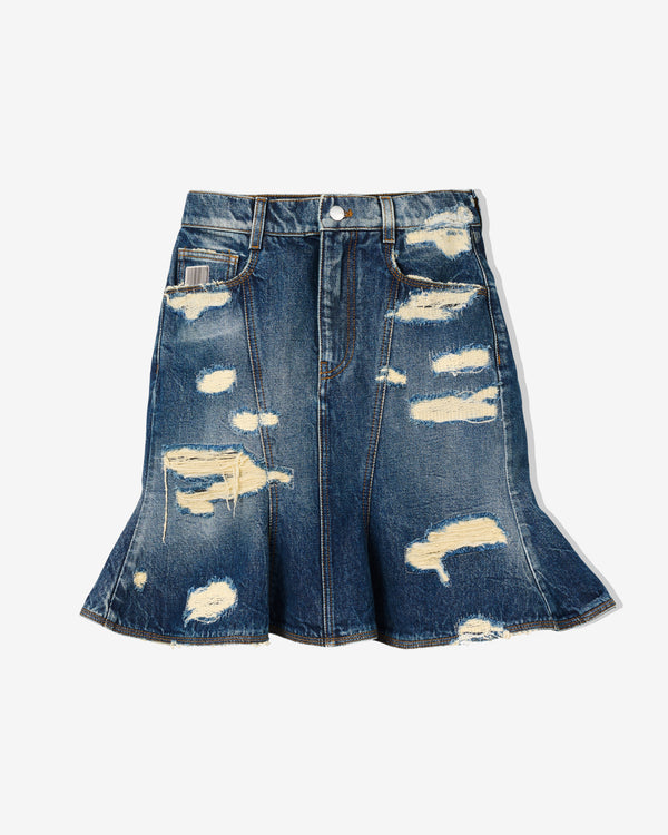 Marc Jacobs - Women
s The Rip And Repair Fluted Mini Skirt - (Punk Indigo)