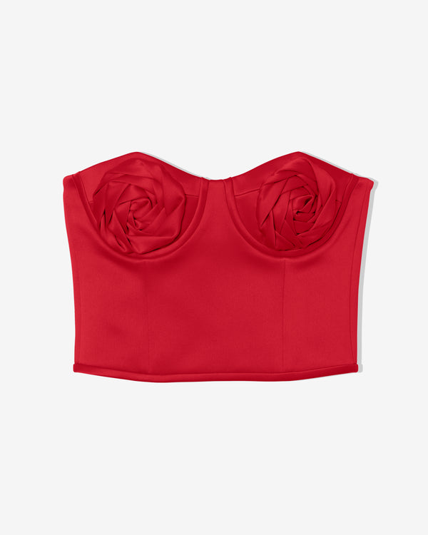 Marc Jacobs - Women
s The Satin Rose Corset - (Siren)