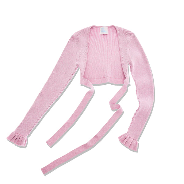 Heaven by Marc Jacobs - Sandy Liang Women
s Sparkly Bolero Tie - (Pink)