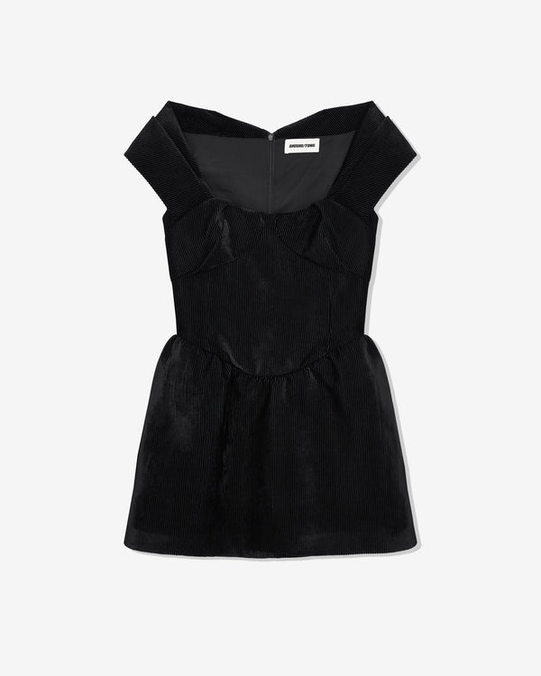 Shushu Tong - Women
s Embellished Pleated Dress - (Black)