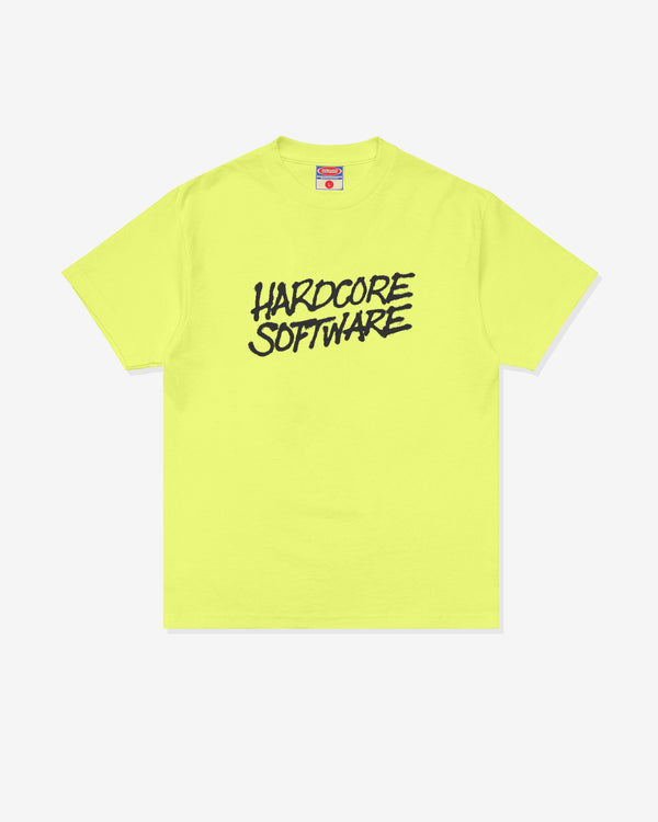 Metalwood - Men
s Hardcore Software T-Shirt - (Yellow)