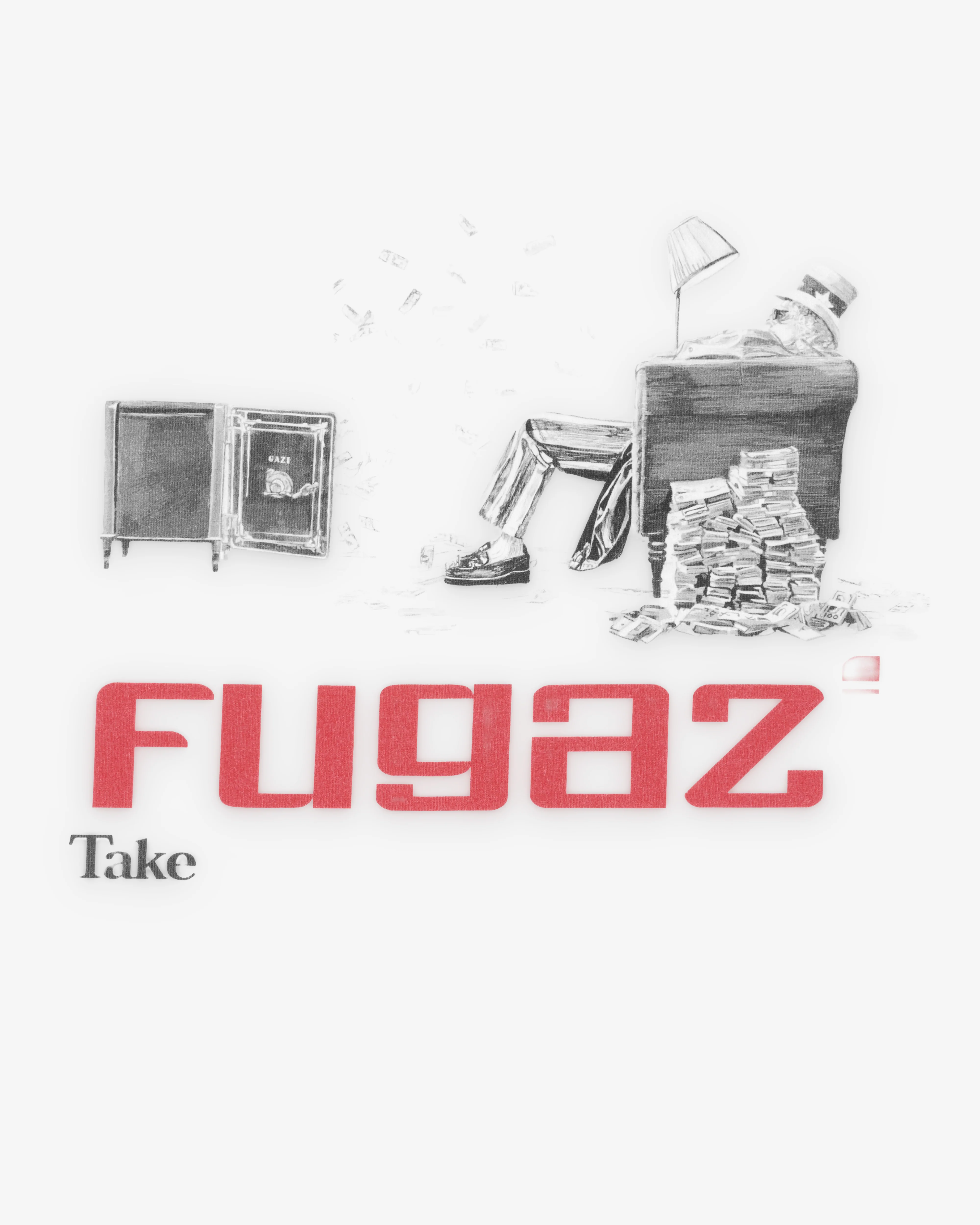Fugazi - Men's Moneymaxing Tee - (White)