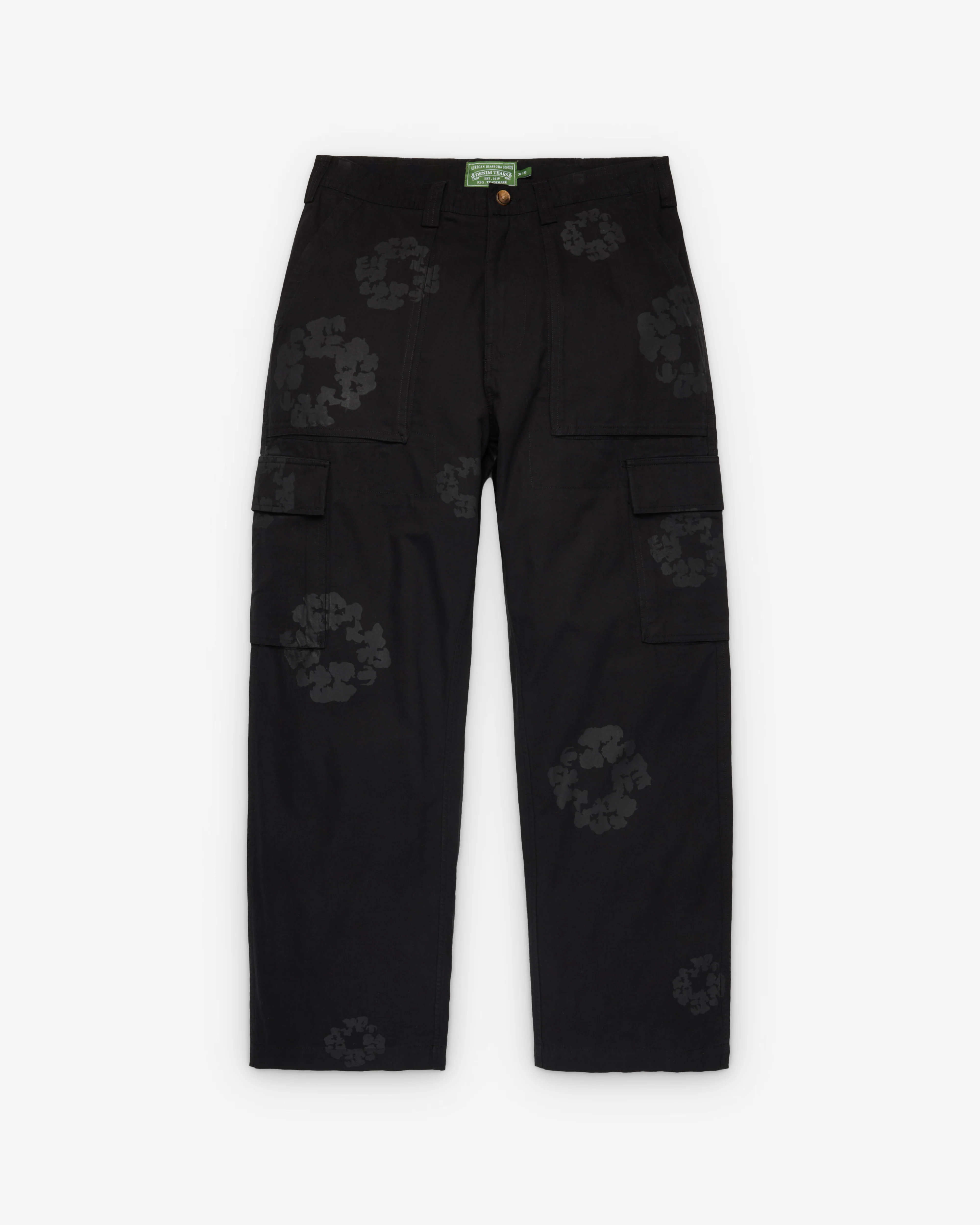 Denim Tears - Men's Wreath Cargo Pant - (Black)