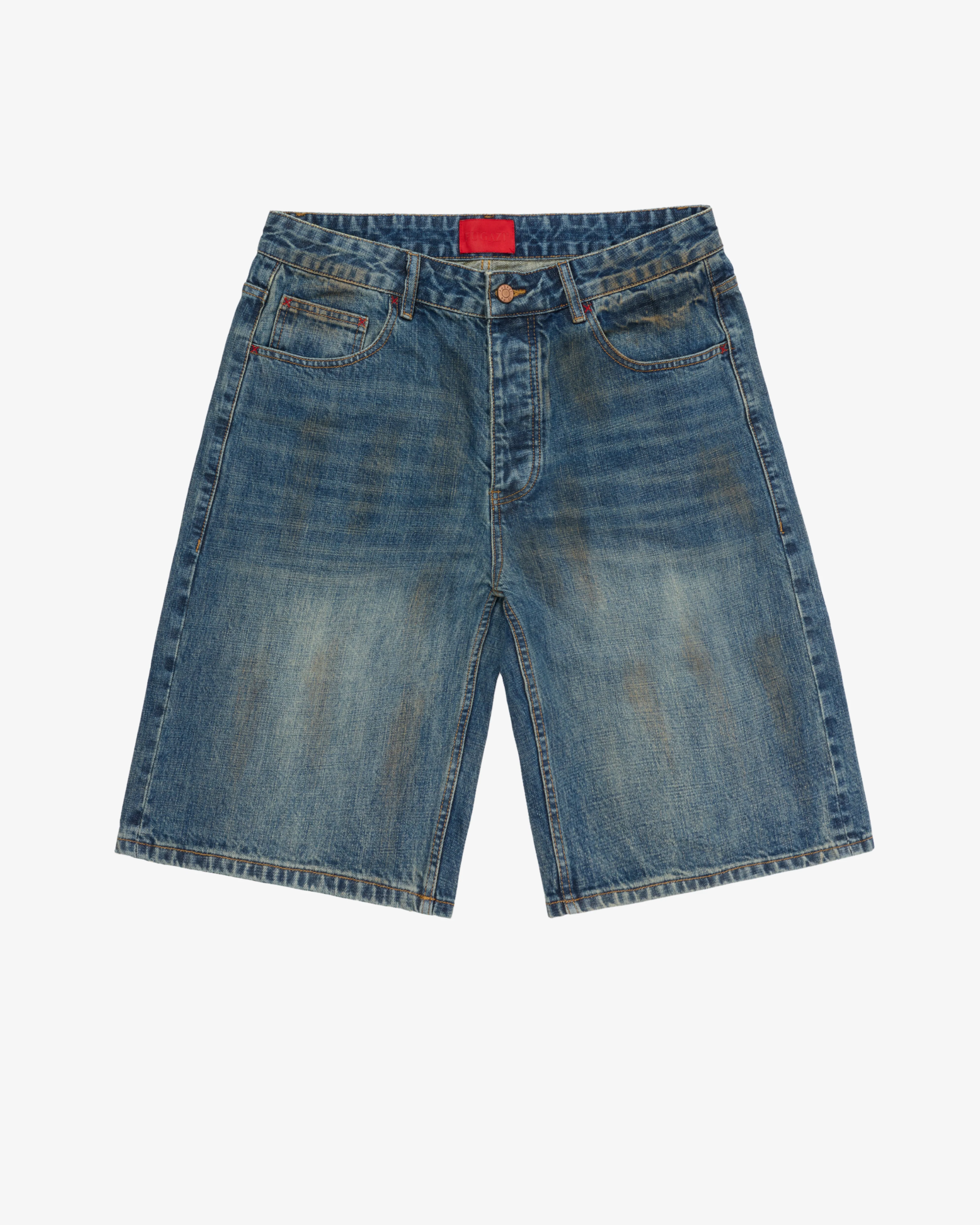 Fugazi - Men's Good Denim Shorts - (Mud Washed)