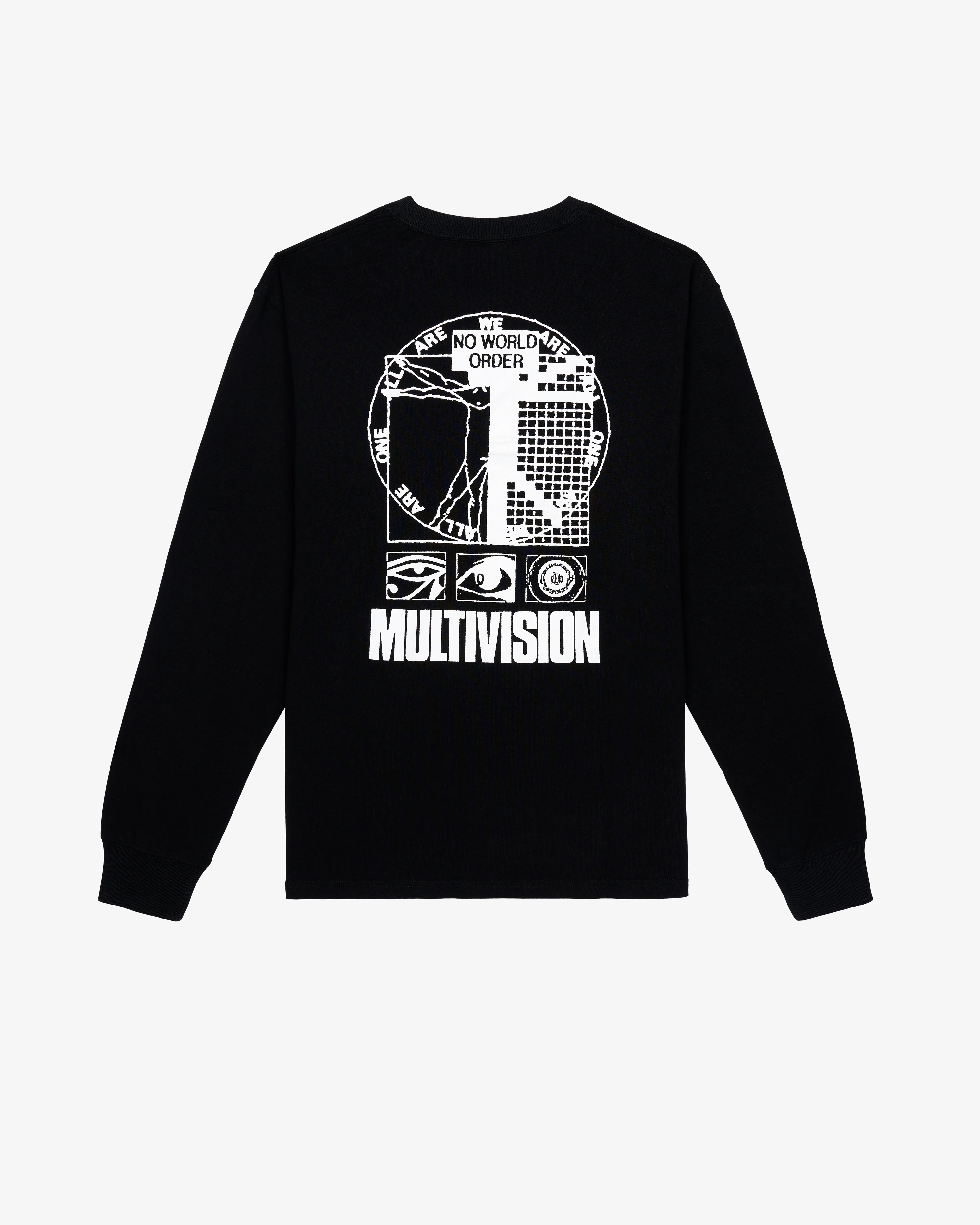 Brain Dead - Men's Multi Vision Long Sleeve T-Shirt - (Black)