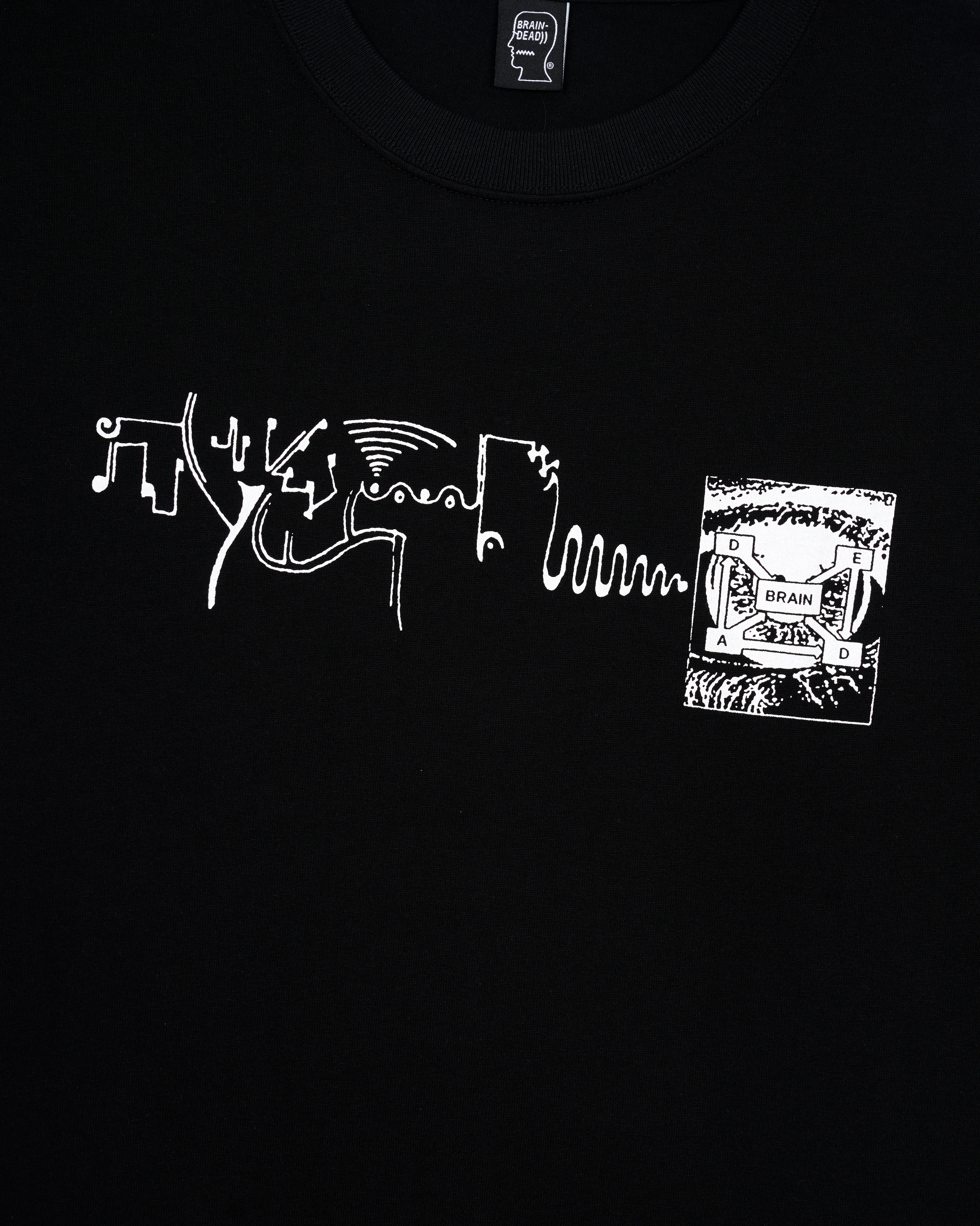 Brain Dead - Men's Multi Vision Long Sleeve T-Shirt - (Black)