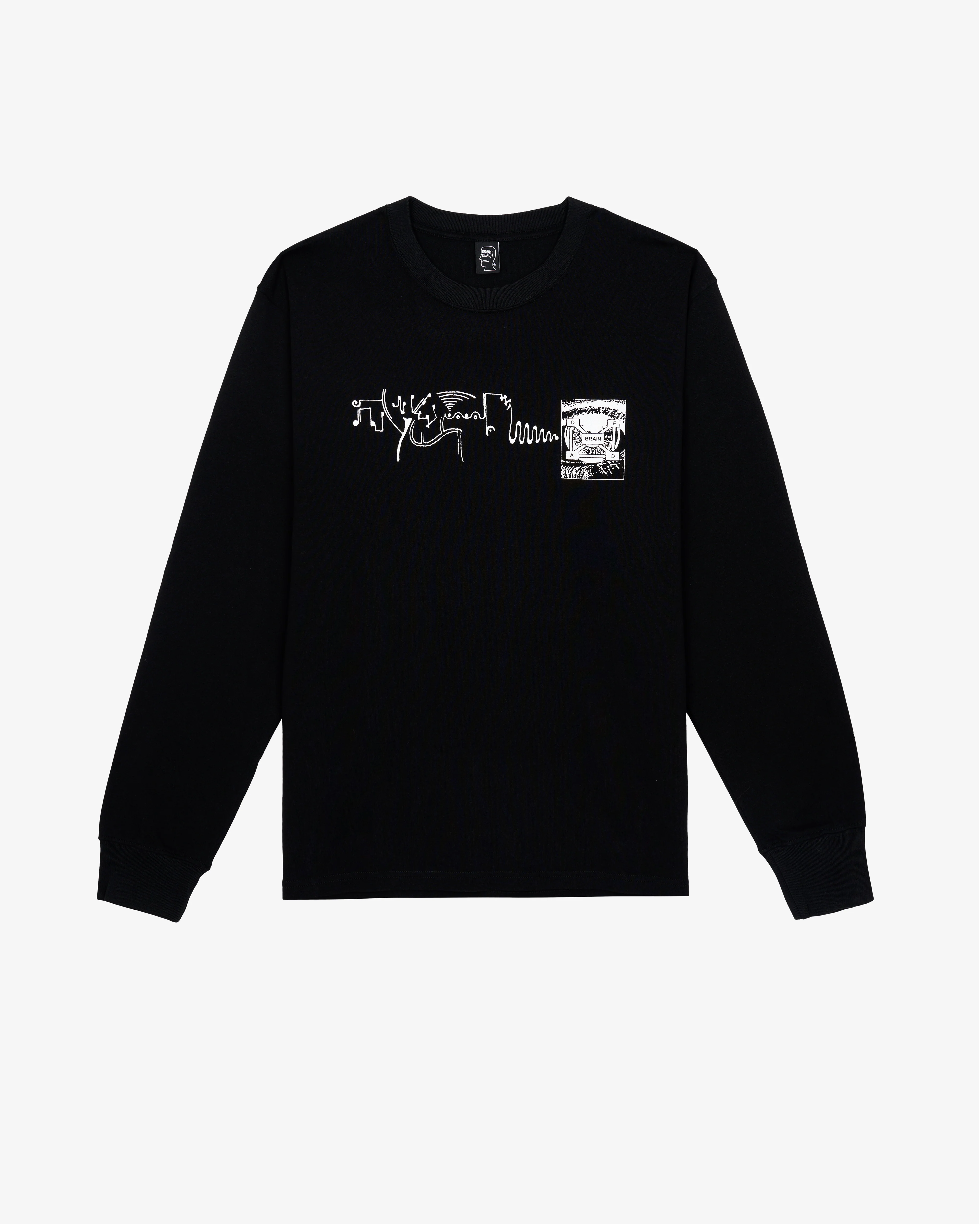Brain Dead - Men's Multi Vision Long Sleeve T-Shirt - (Black)
