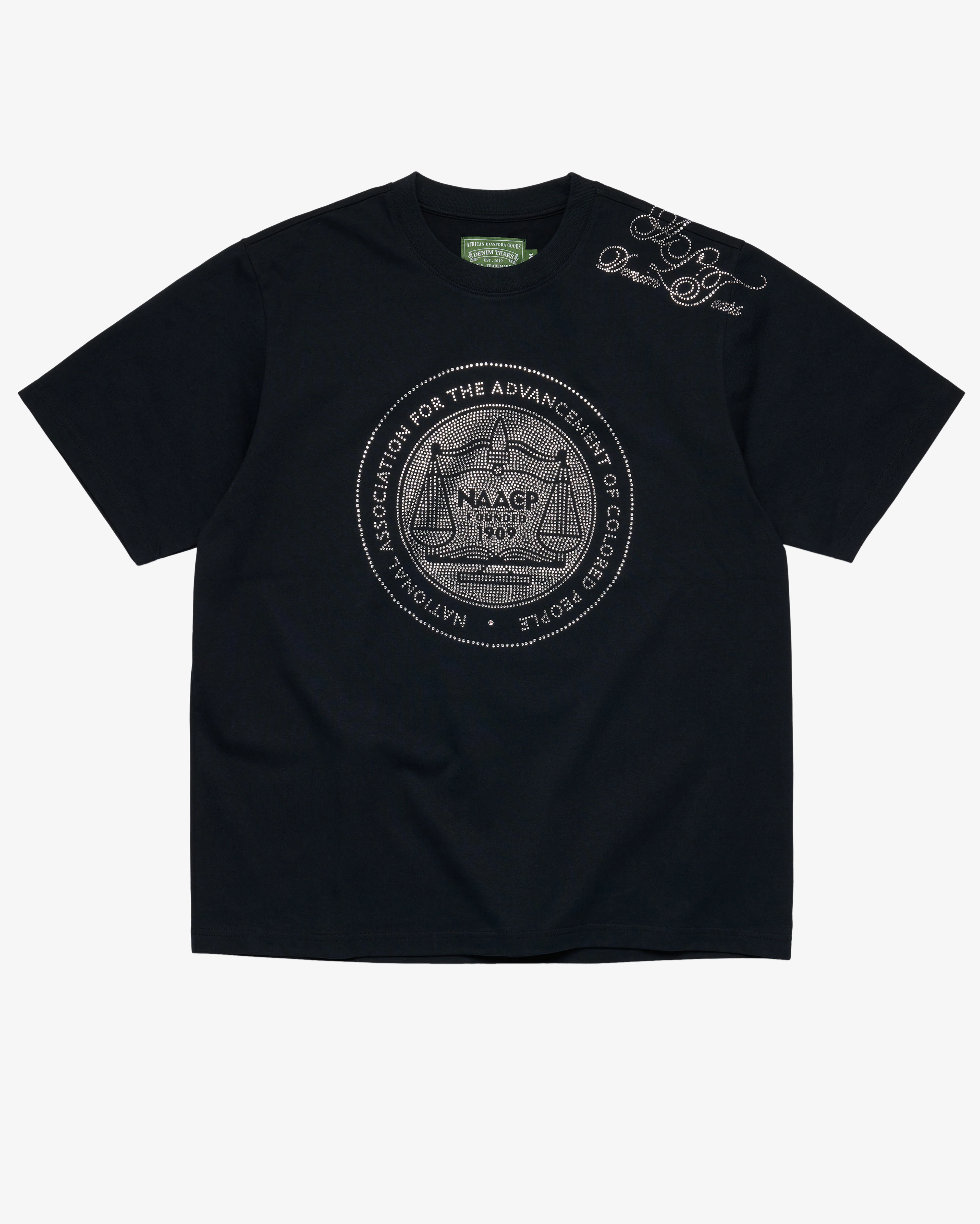 Denim Tears - Men's NAACP SS Tee - (Black)