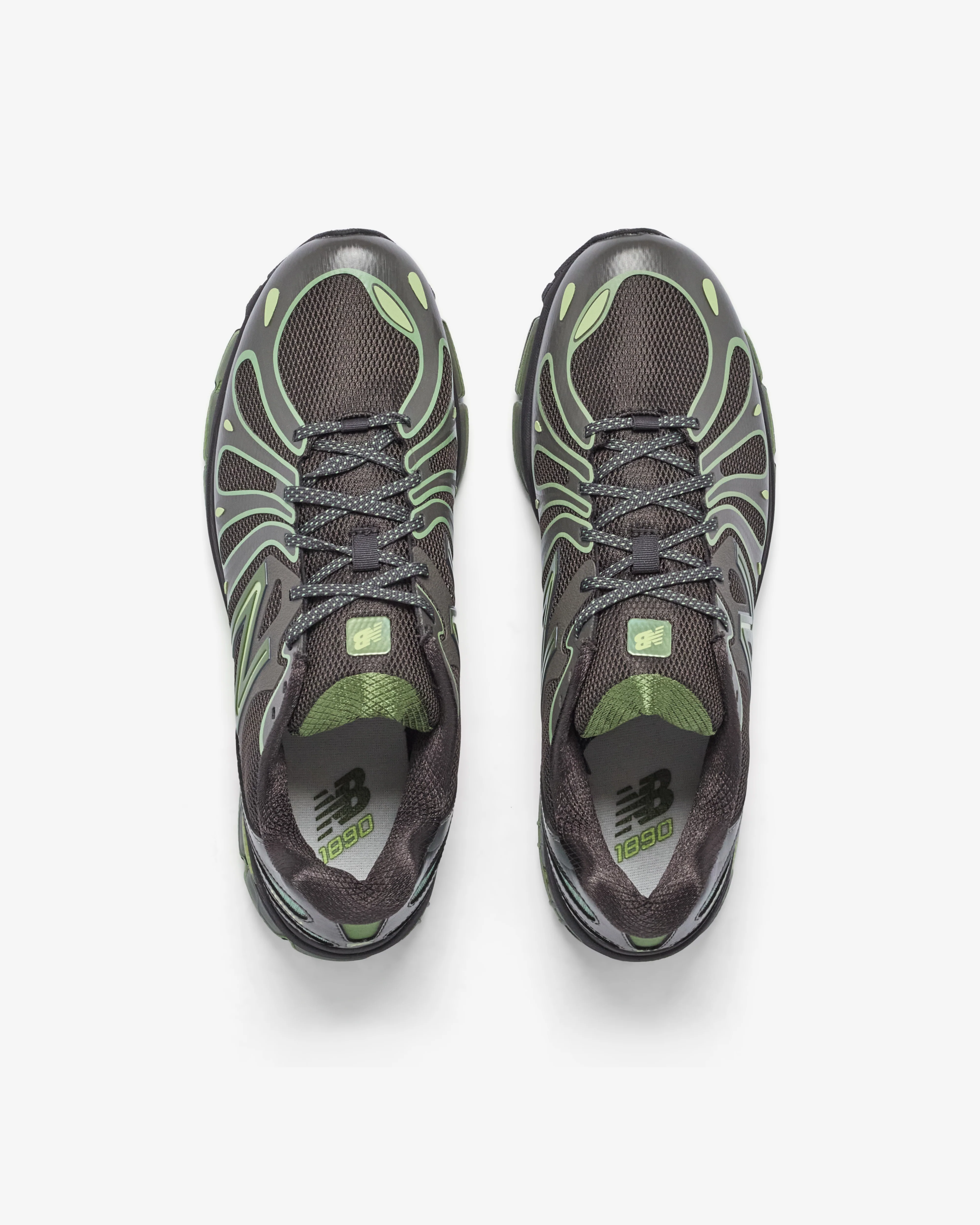 New Balance - Men's U189071H Sneakers - (Faded Black / Utility Green)