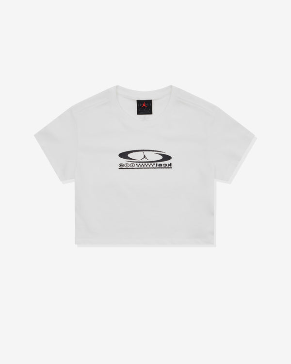 Nike - Women
s Travis Scott Baby T-Shirt - (Sail/(Black)