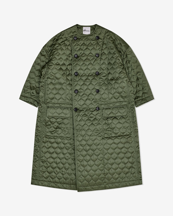 Noir Kei Ninomiya - Women
s Quilted Double Breasted Coat - (Khaki)