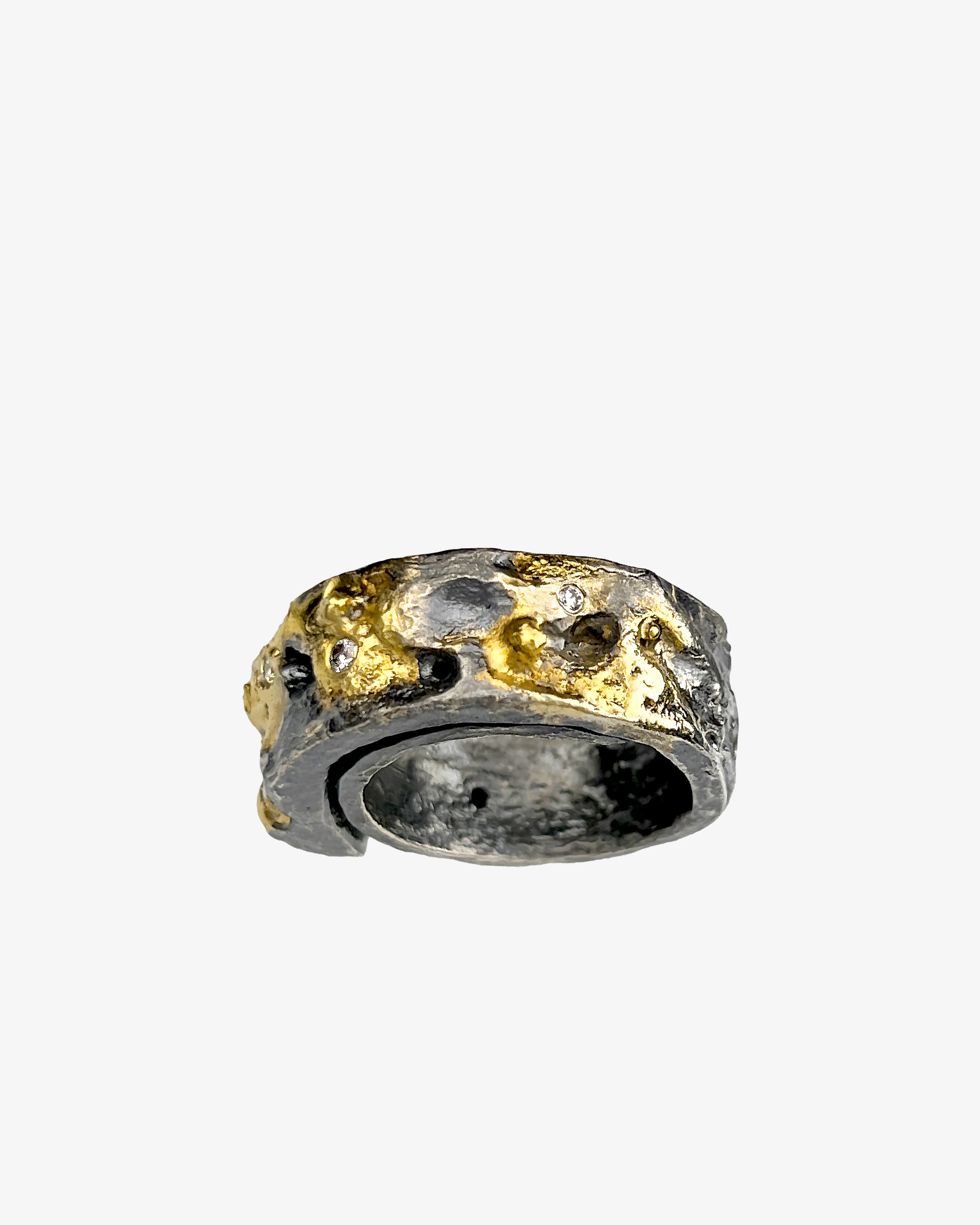 Weinan Pan - Large Nomad Treasure Ring - (Silver)