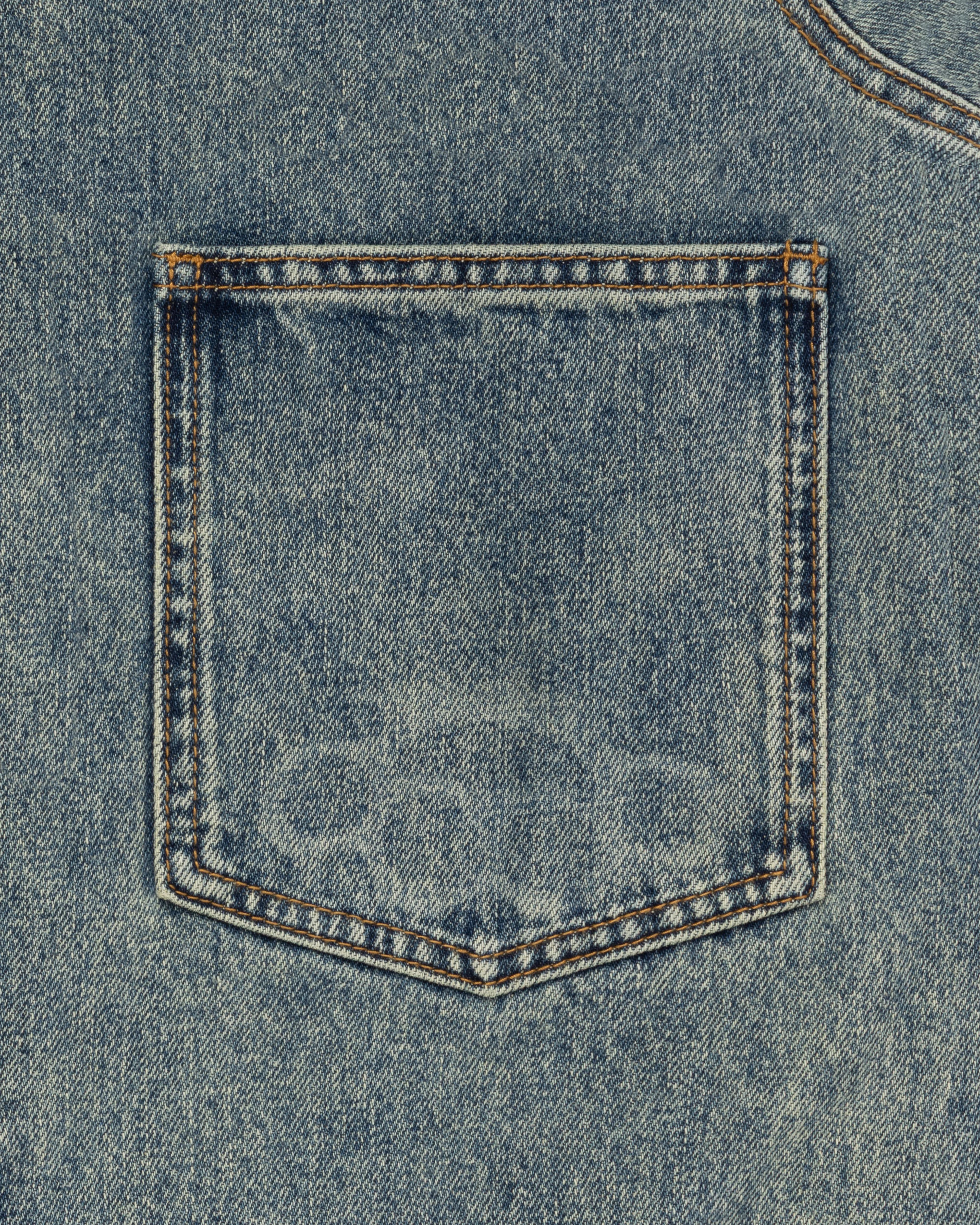 Fugazi - Men's Novelty Denim Jacket - (Mud Wash)