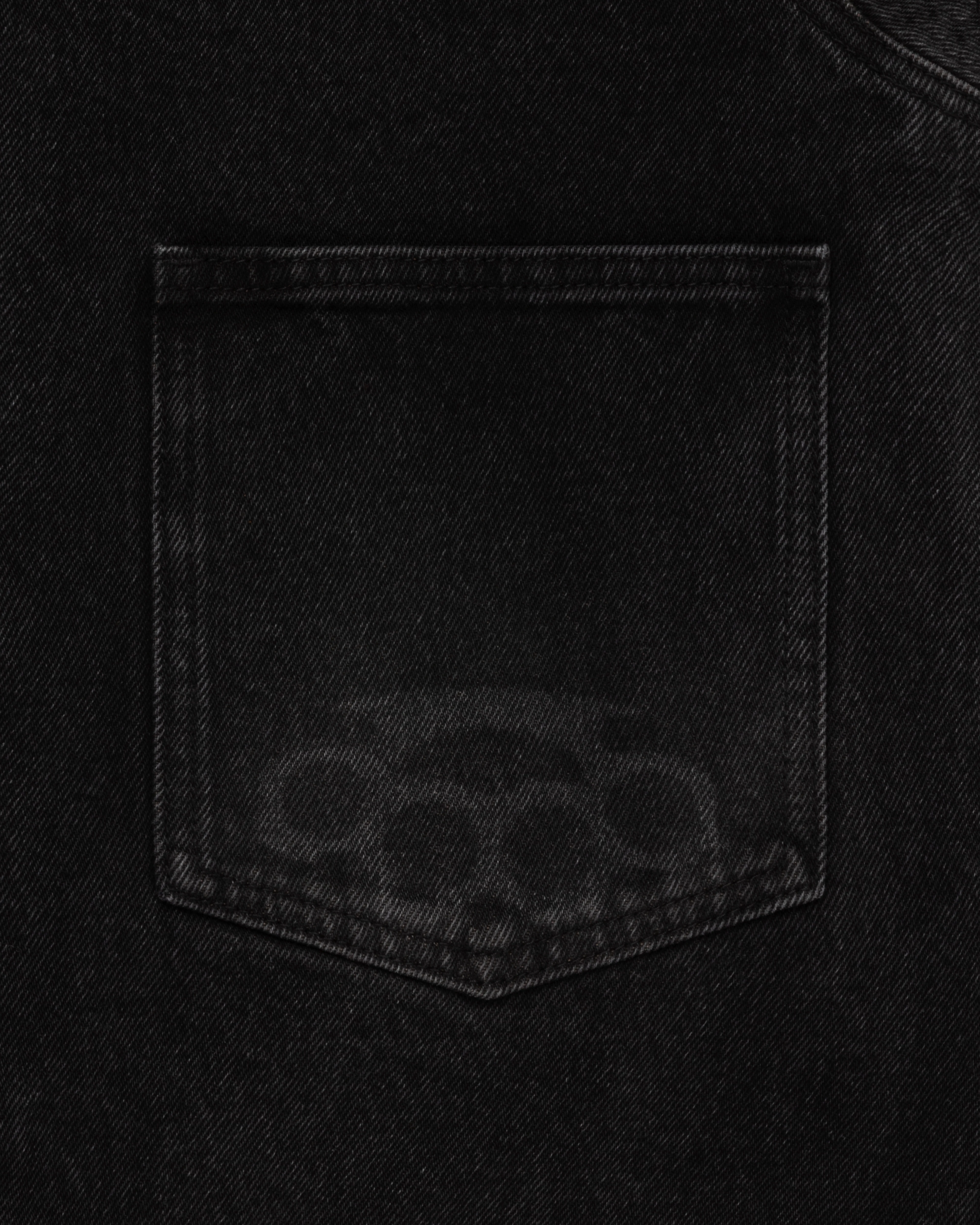 Fugazi - Men's Novelty Denim Jacket - (Washed Black)