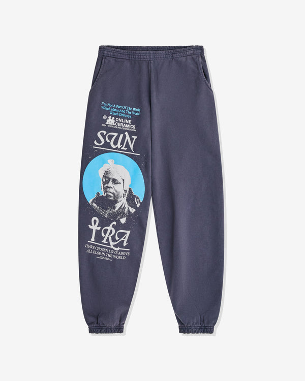 Online Ceramics - Men
s Sun Ra I Have Chosen Love Above All Else Sweatpant - (Washed Navy)