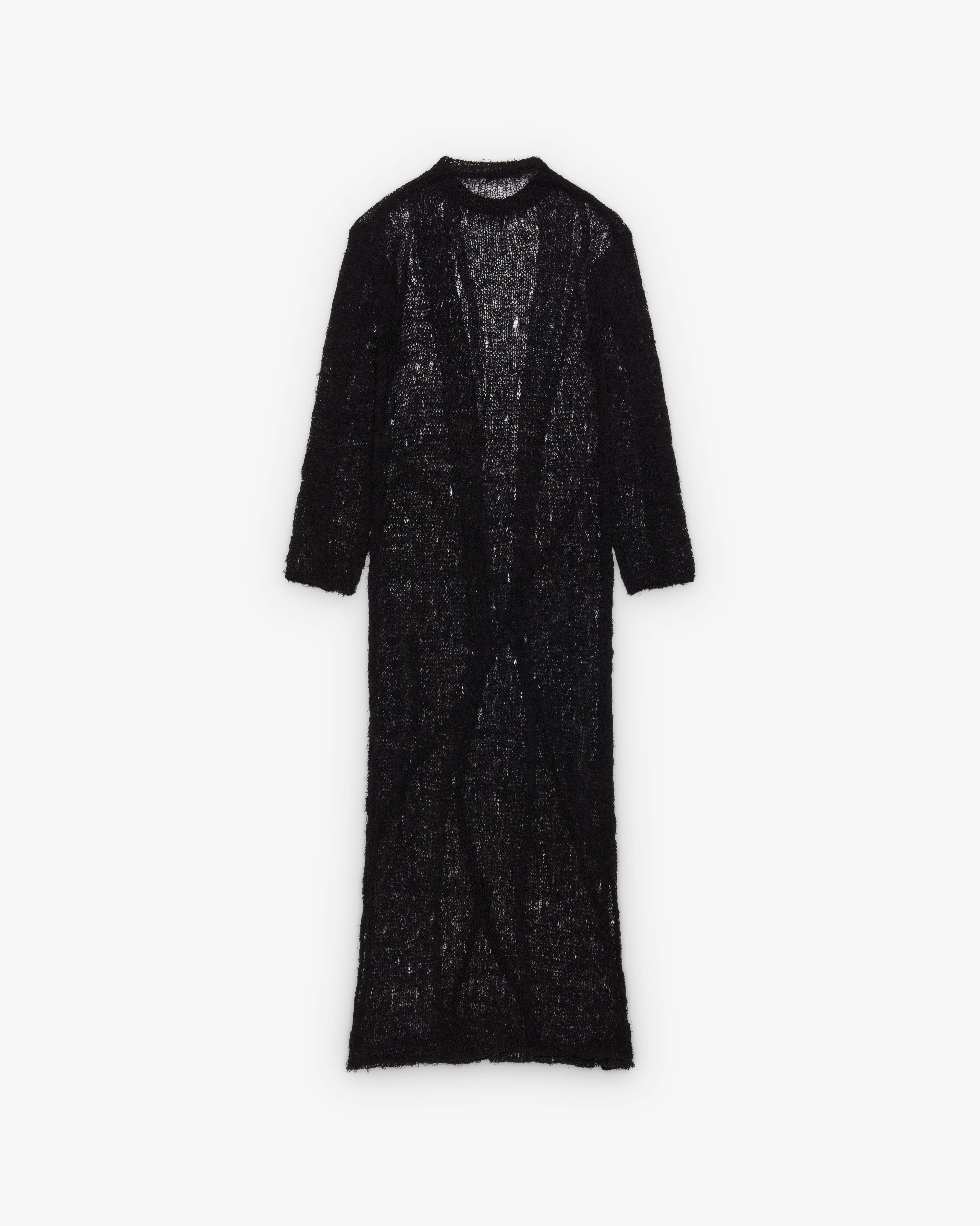 Our Legacy - Women's Tower Dress - (Black Ragged Open Linen)