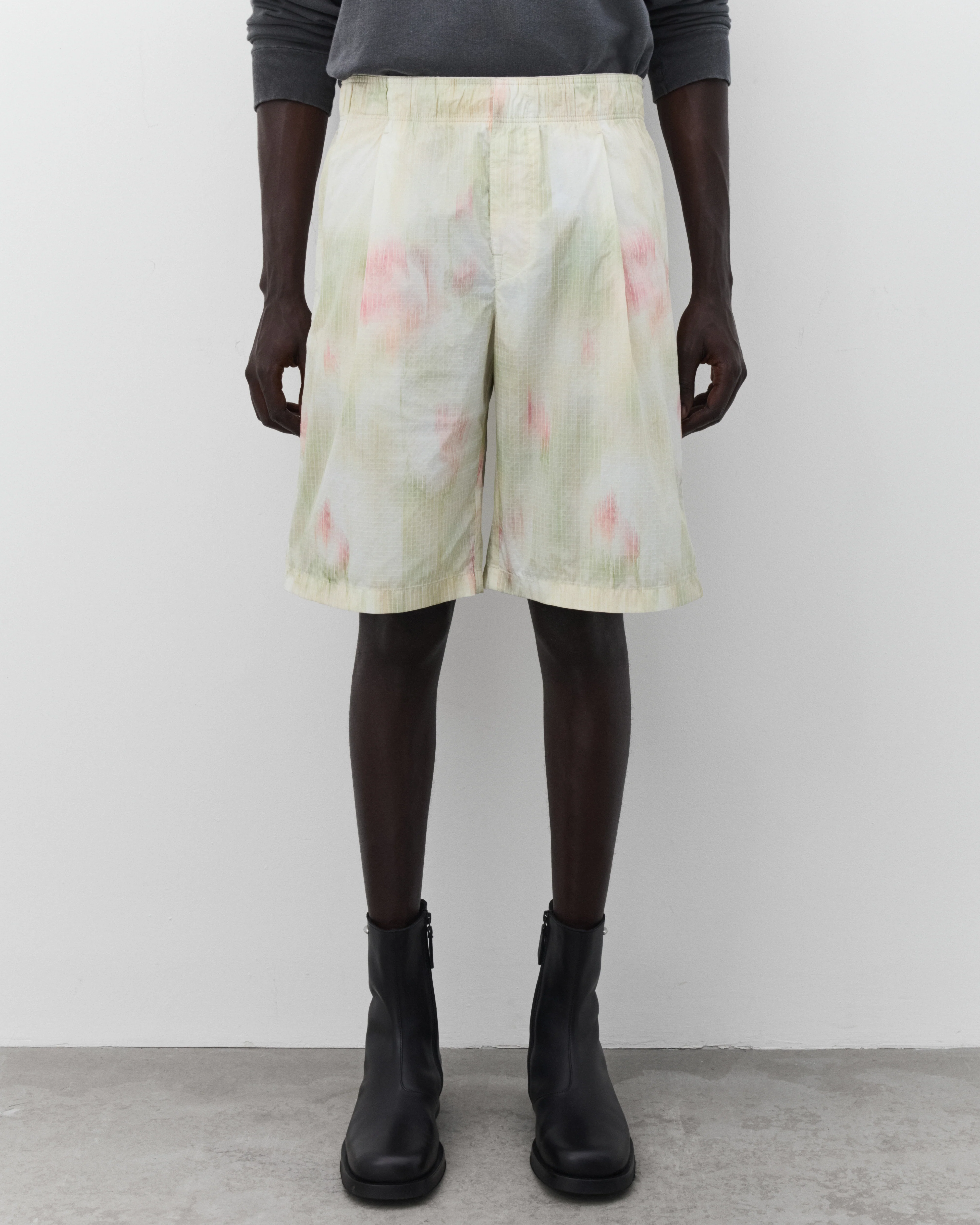 Our Legacy - Men's Leisure Shorts - (Flower Grid)