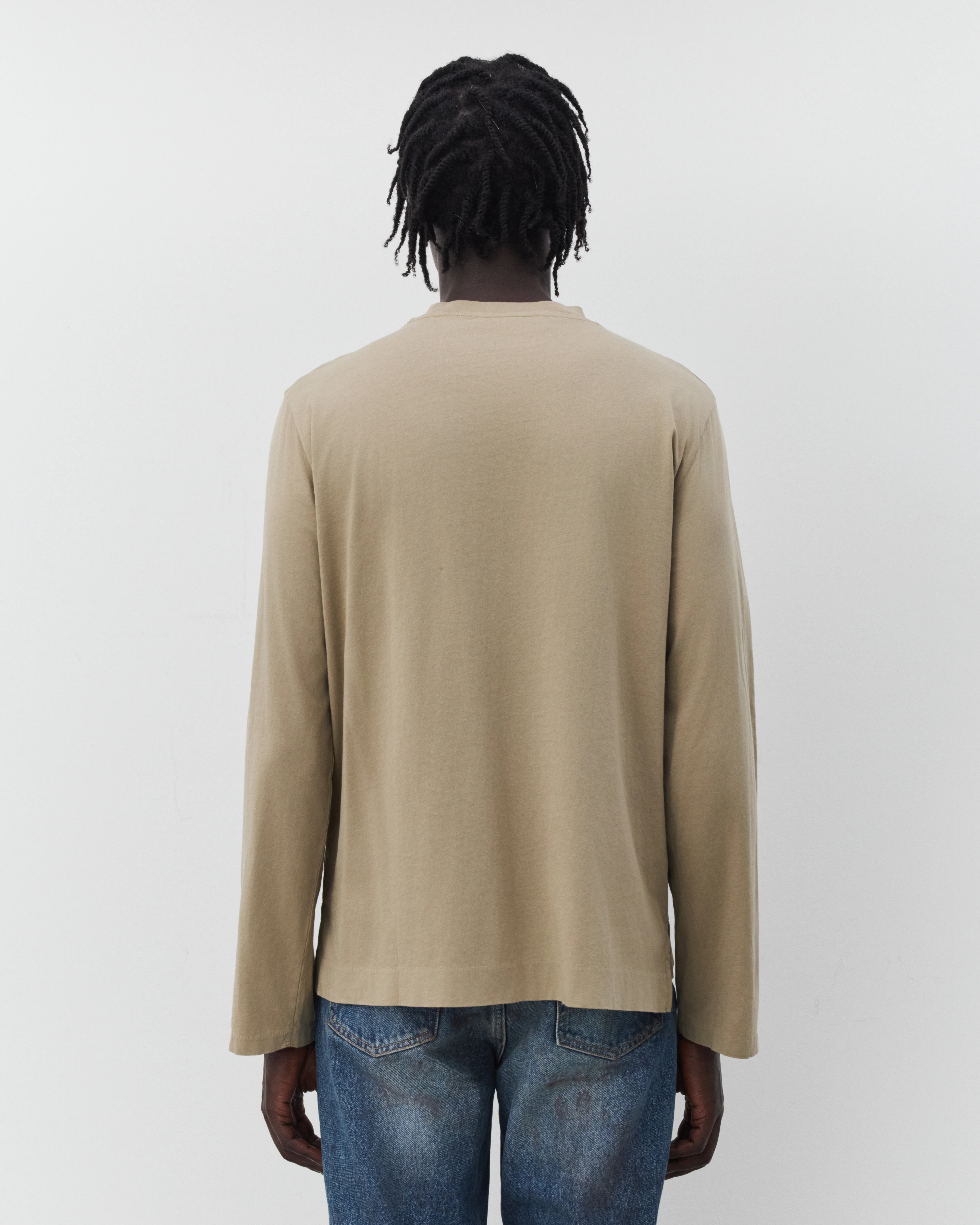 Our Legacy - Men's Box Longsleeve - (Dirty Beige Clean Jersey)