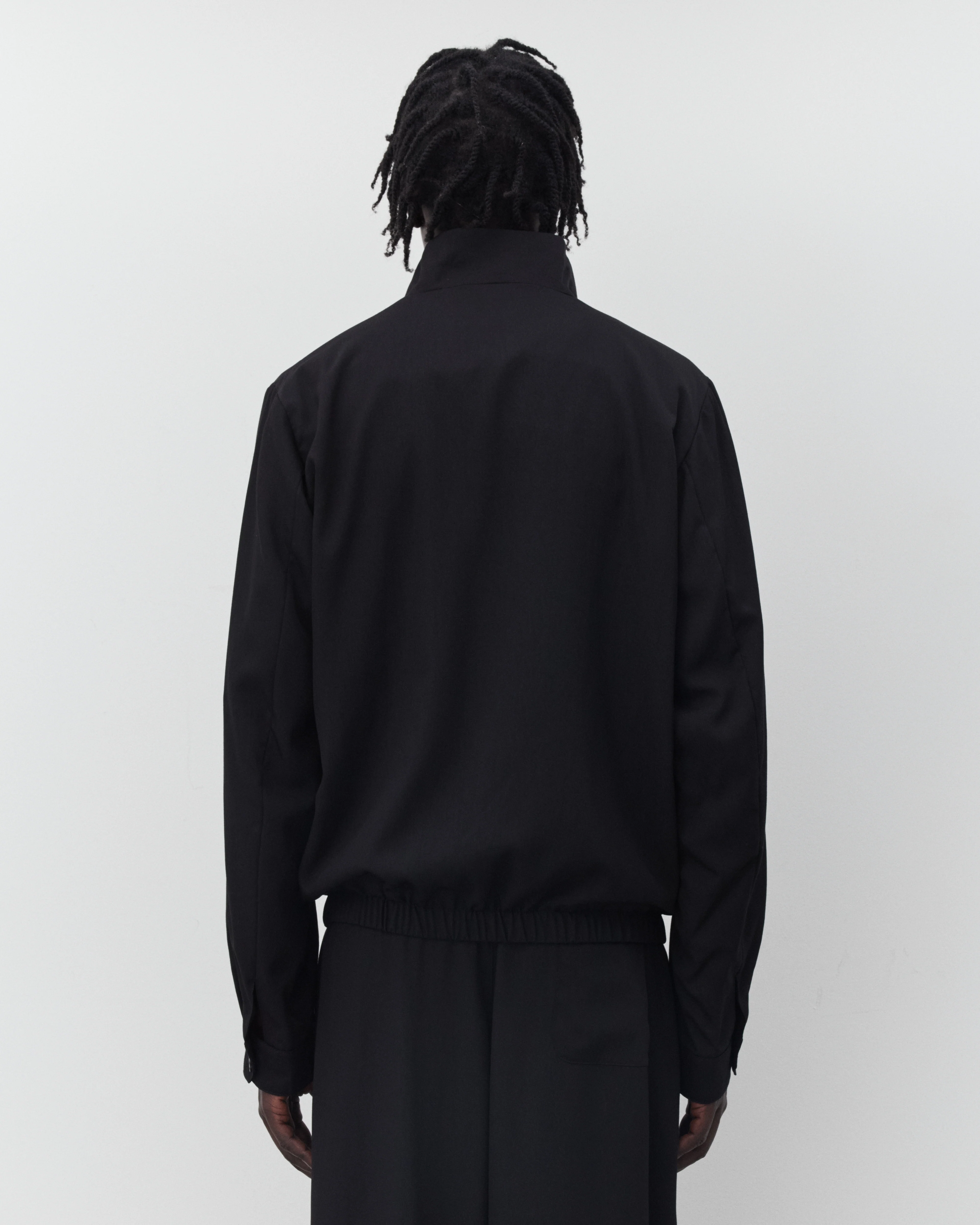 Our Legacy - Men's Casino Jacket - (Crow Black Night Drape Twill)