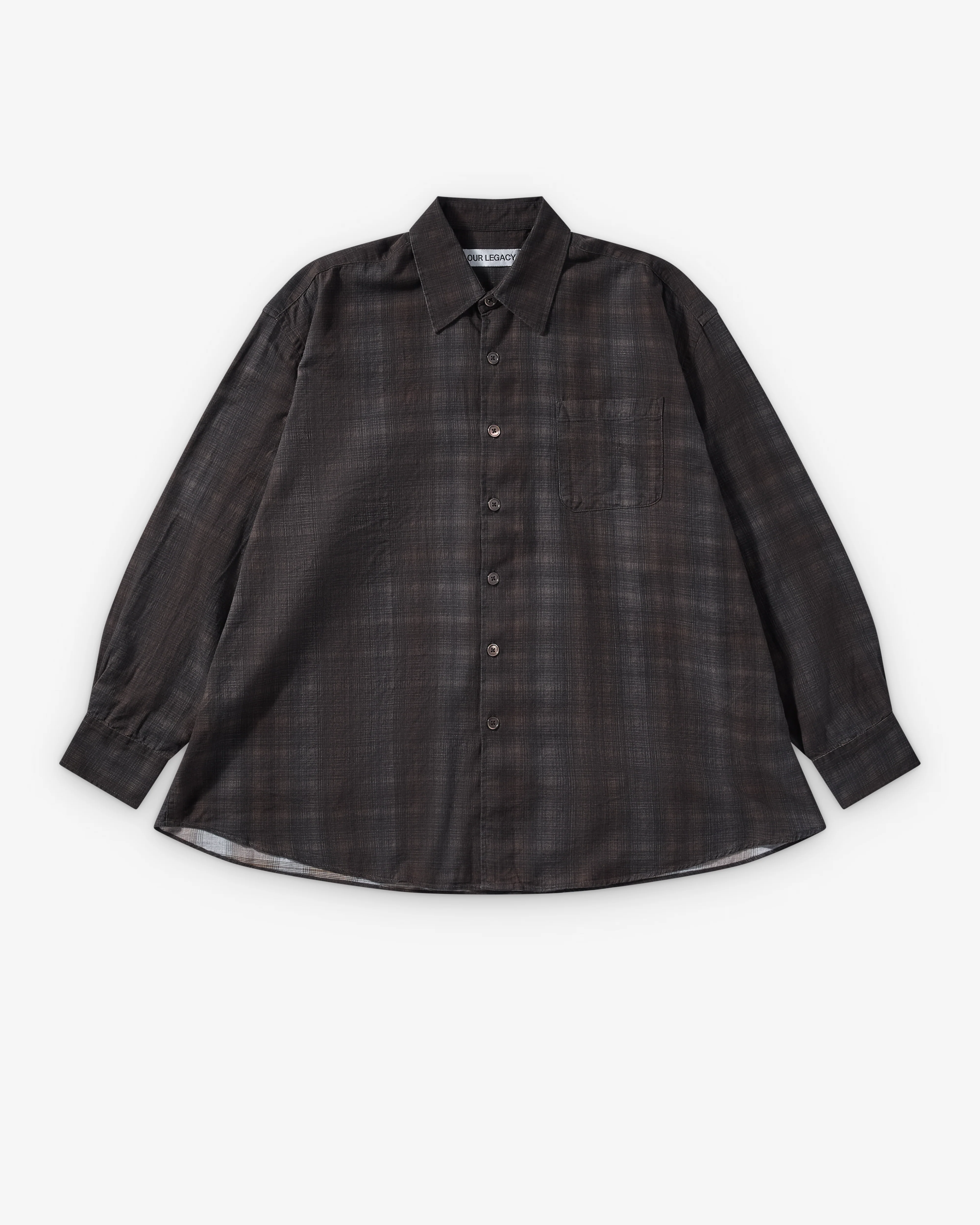Our Legacy - Men's Borrowed Shirt - (More Check Print)