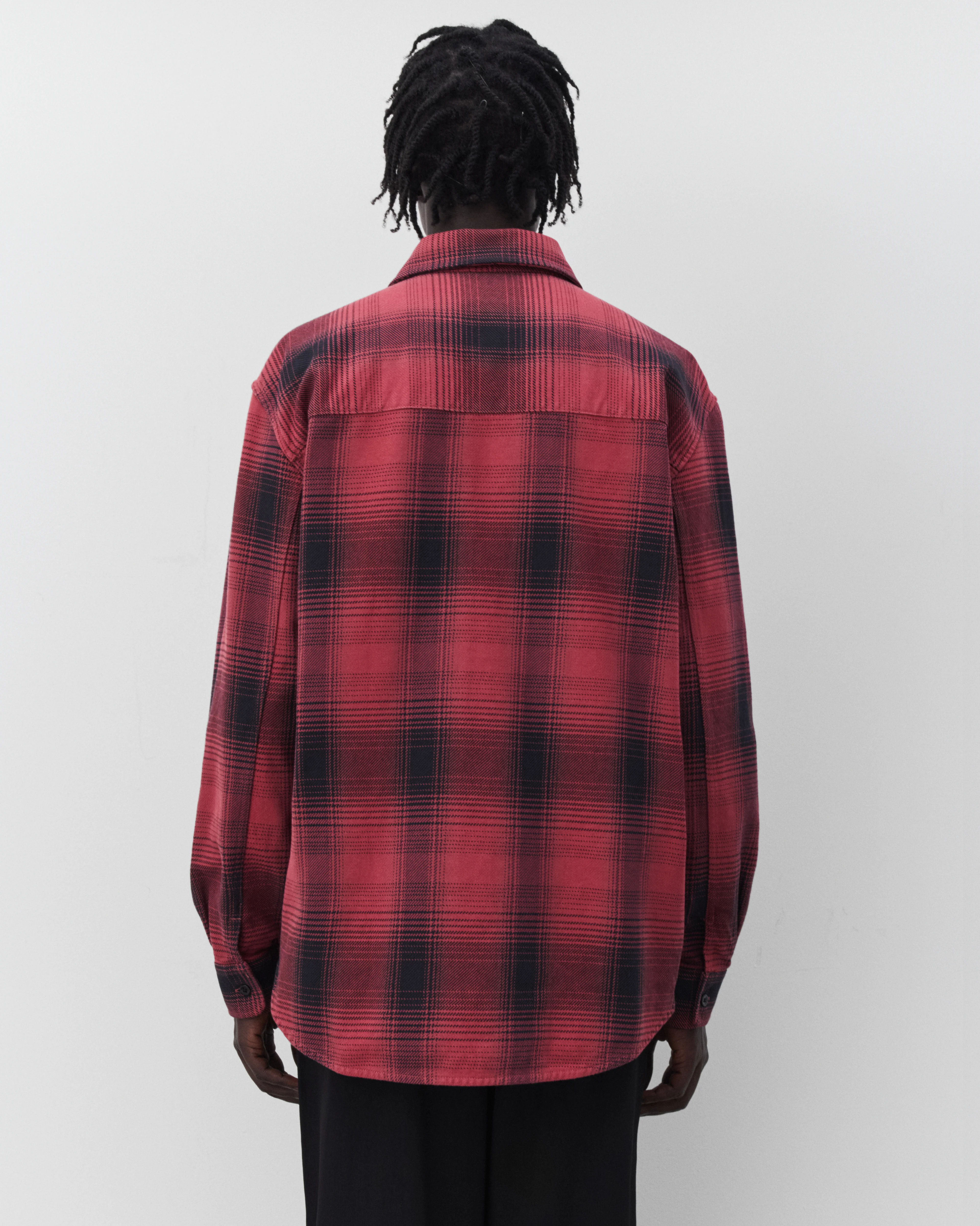 Our Legacy - Men's Whoppin Shirt - (Bison Check Ranch Cotton)