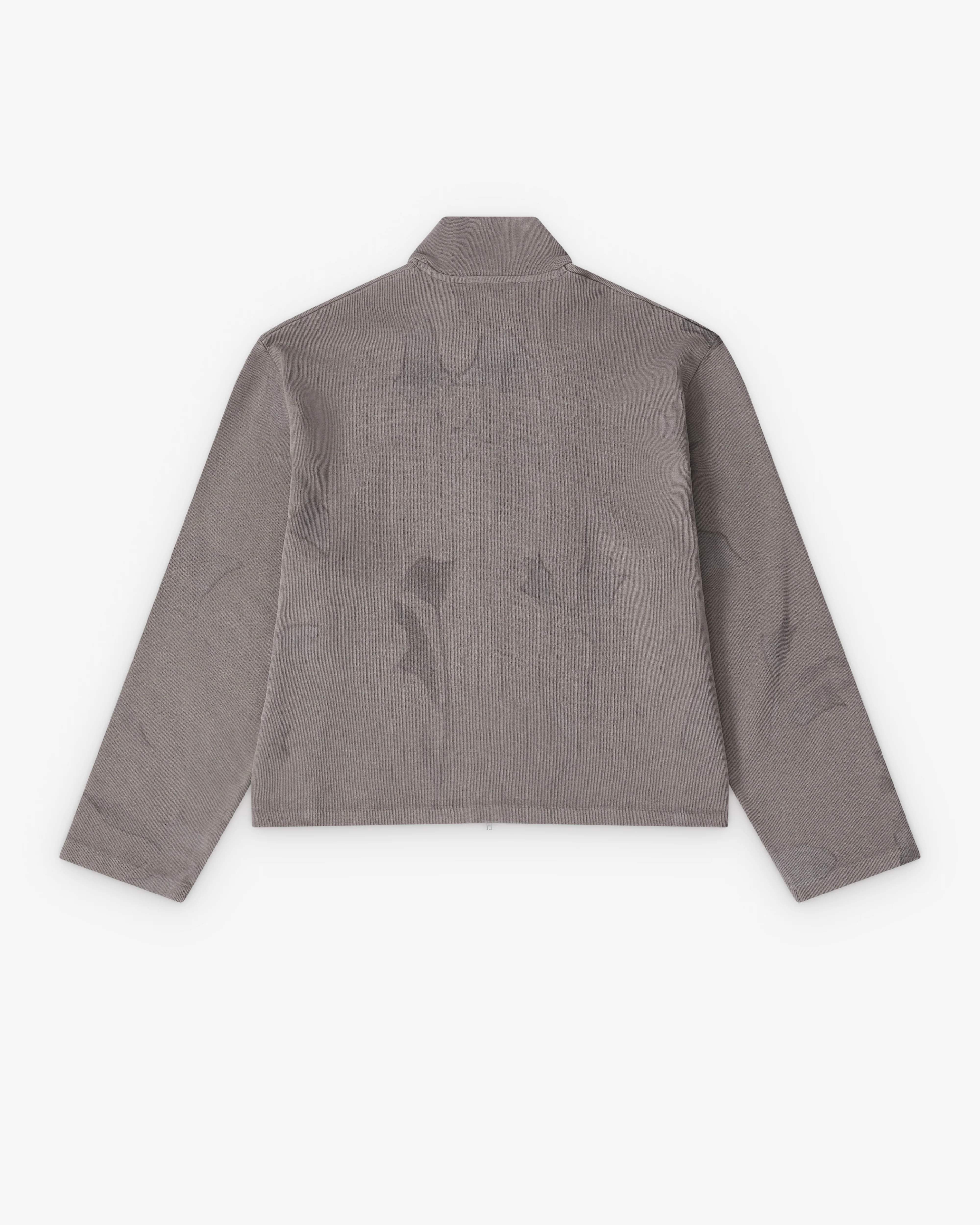 Our Legacy - Men's Shrunken Fullzip - (Silt Flower Athletic Rib)