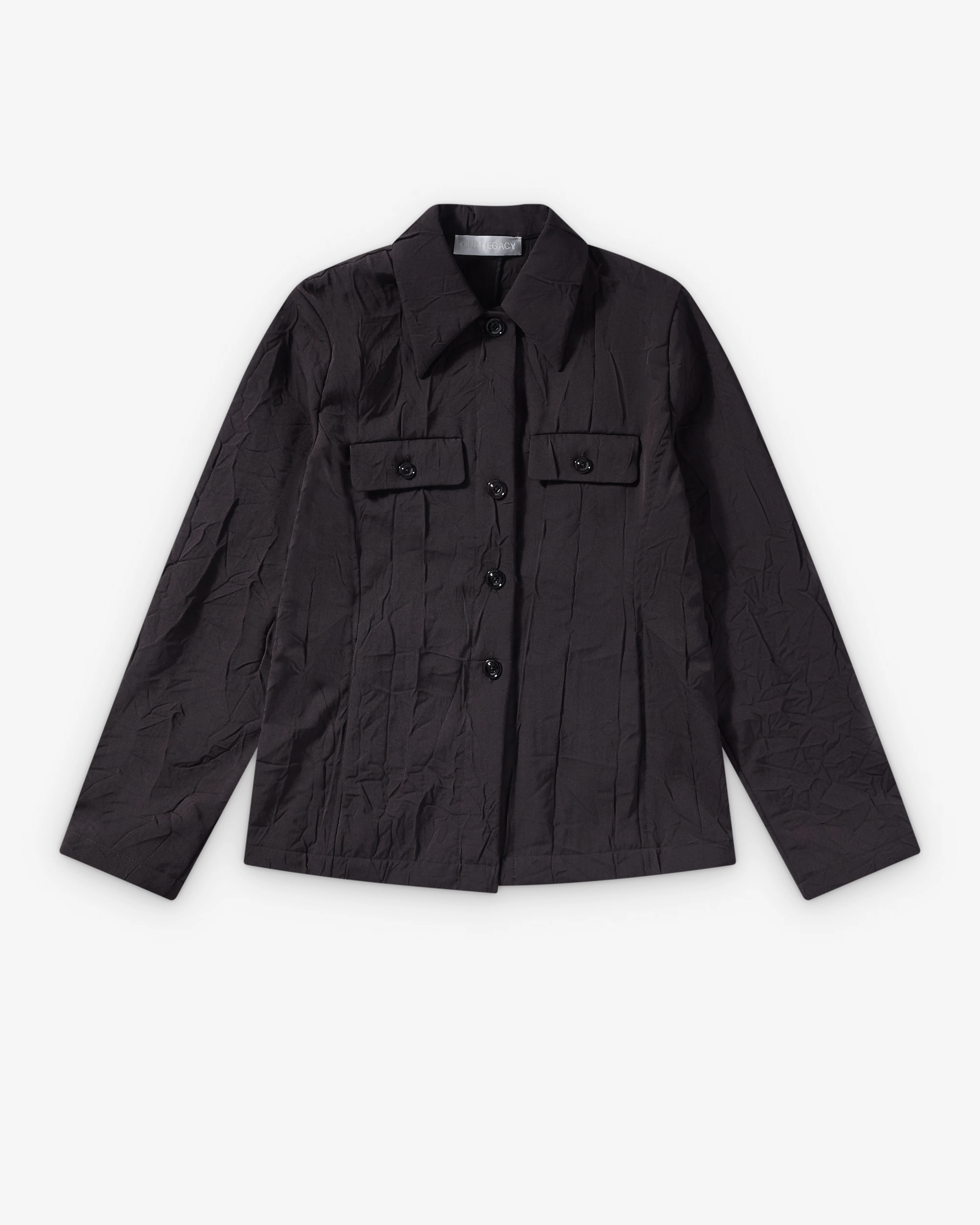 Our Legacy - Women's Grind Jacket - (Obscura Brown Imprint Wool)