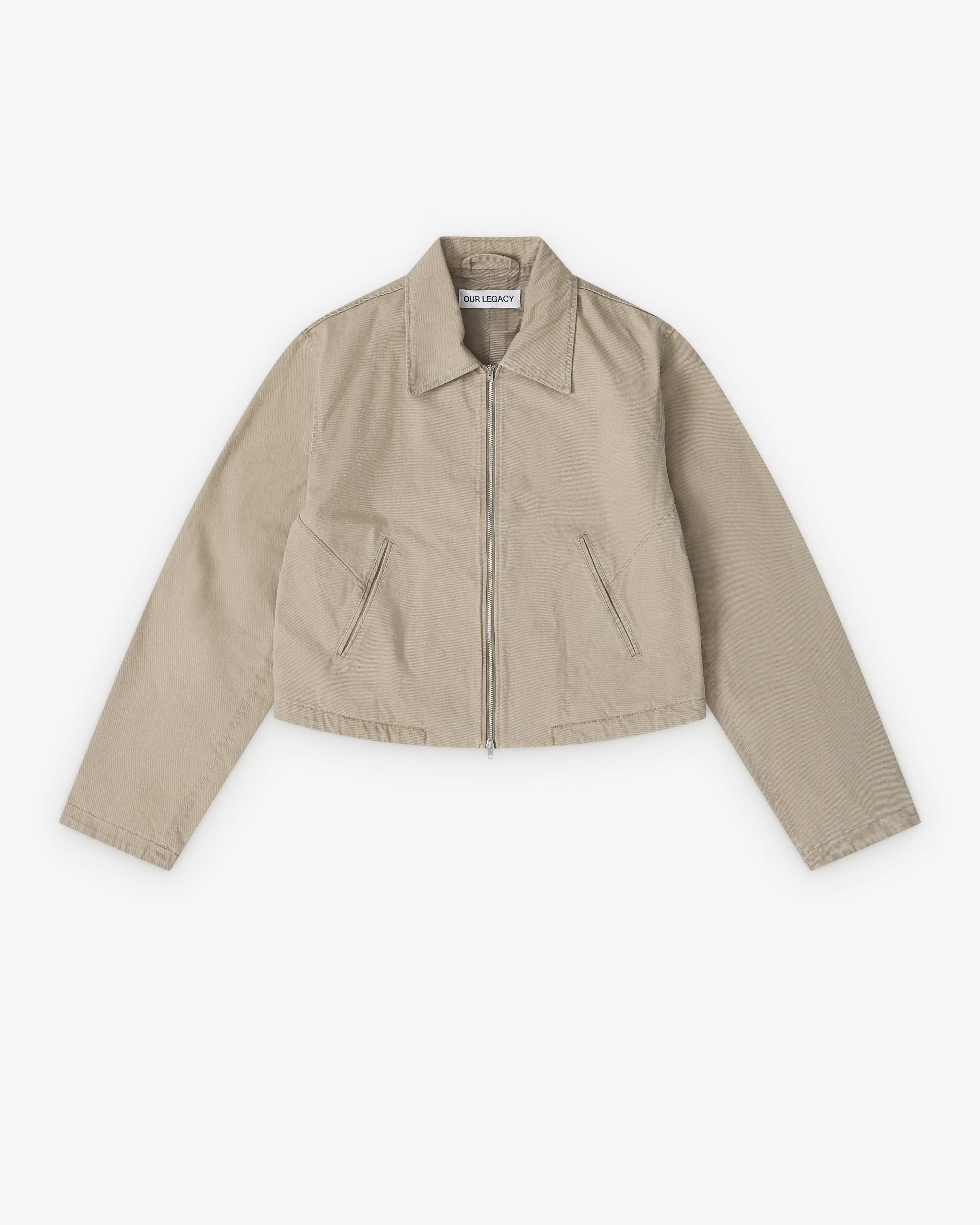 Our Legacy - Women's Statue Jacket - (Lowland Dust Pigment Drill)