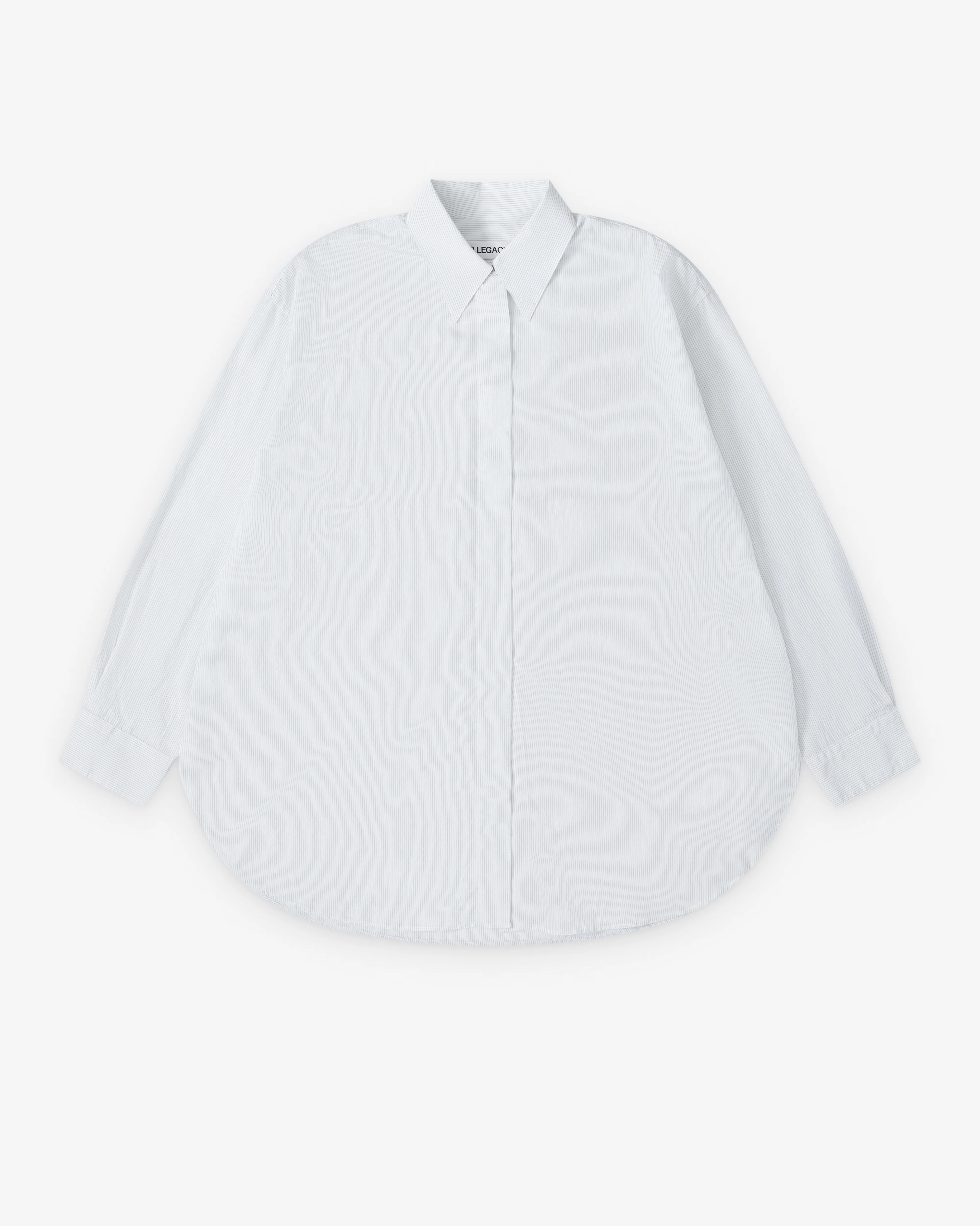 Our Legacy - Women's Heirloom Shirt - (Midnight Line Stripe Modalux)