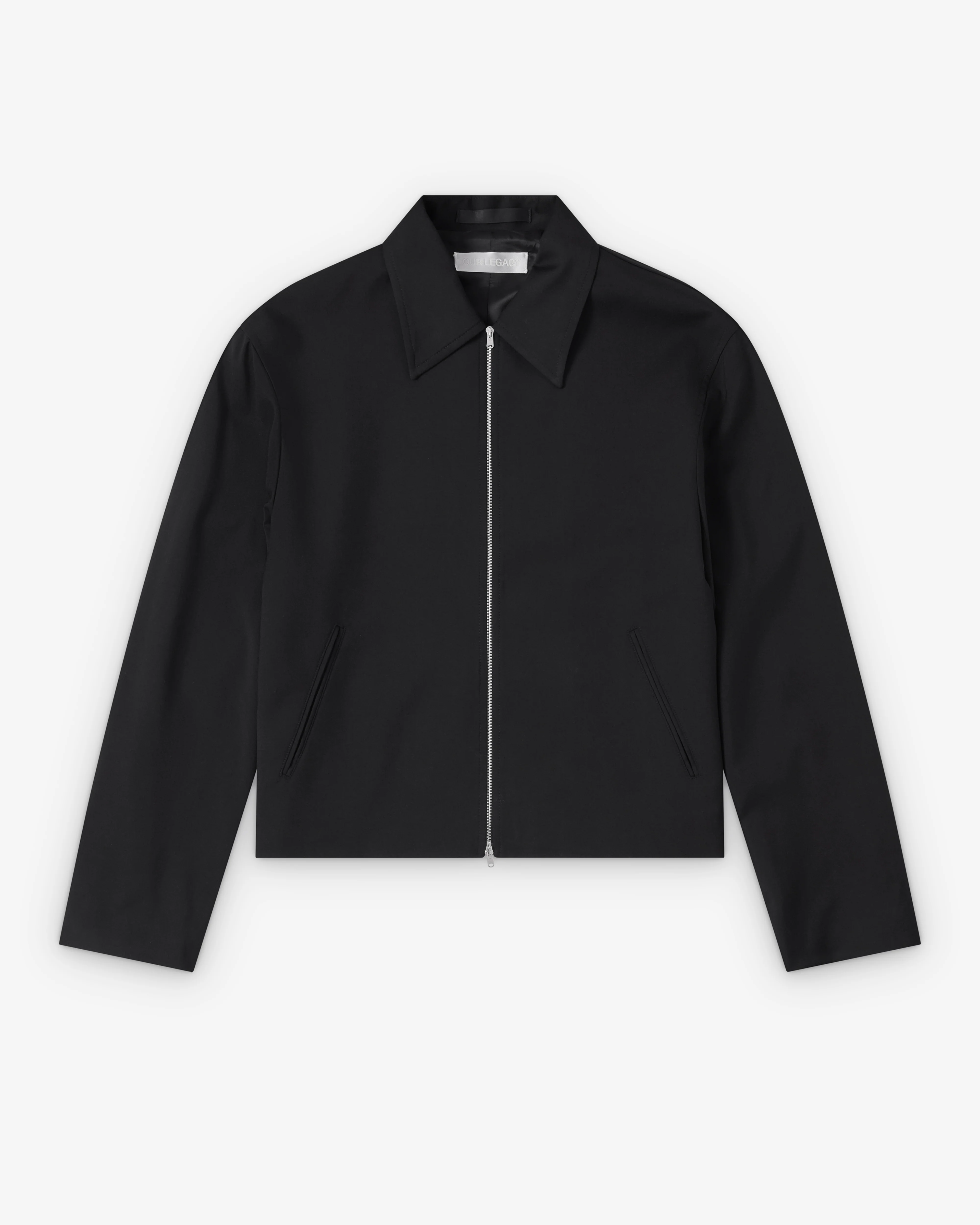 Our Legacy - Men's Mini Jacket - (Black Worsted Wool)