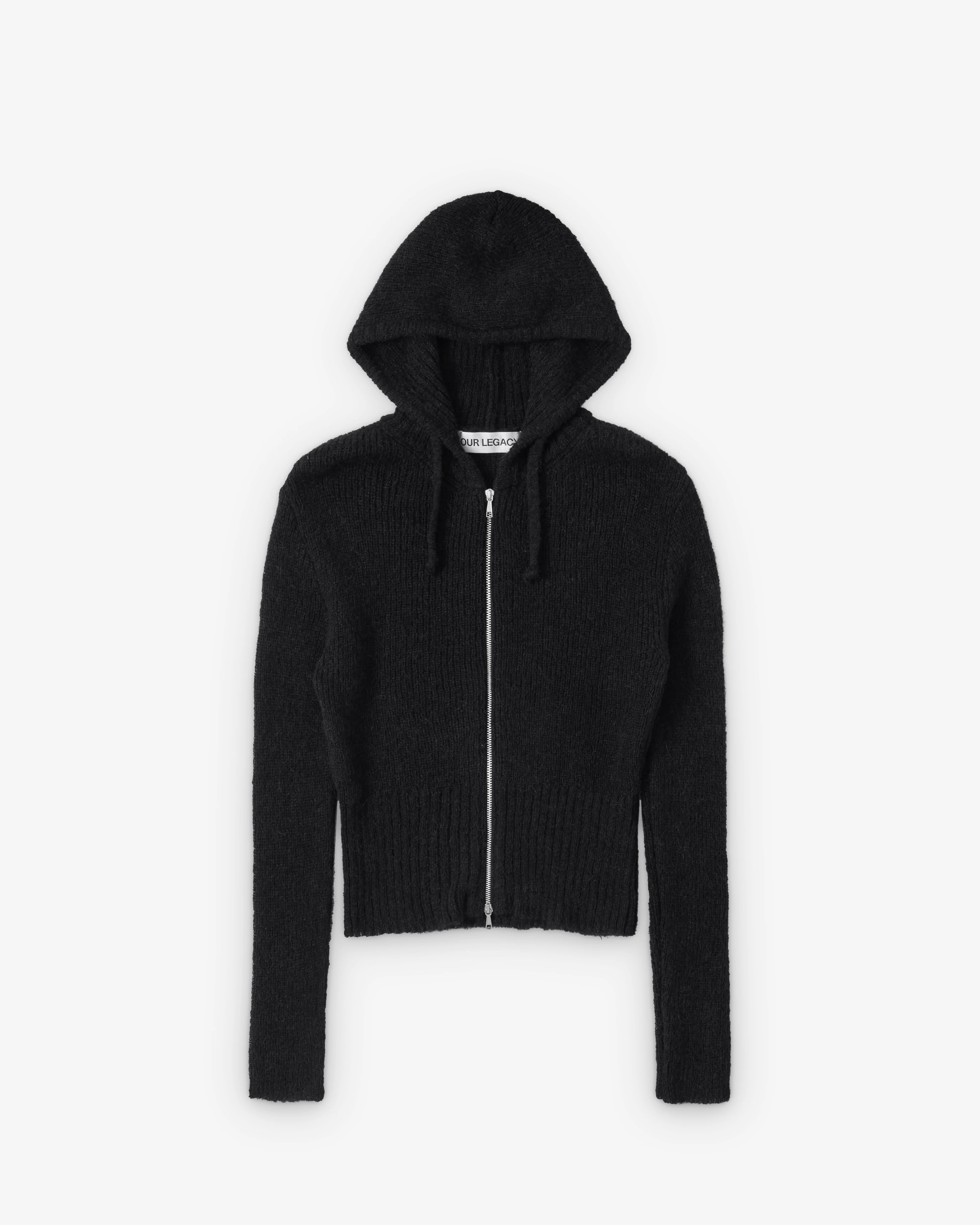 Our Legacy - Women's Compact Hood - (Black Fuzzy Alpaca)