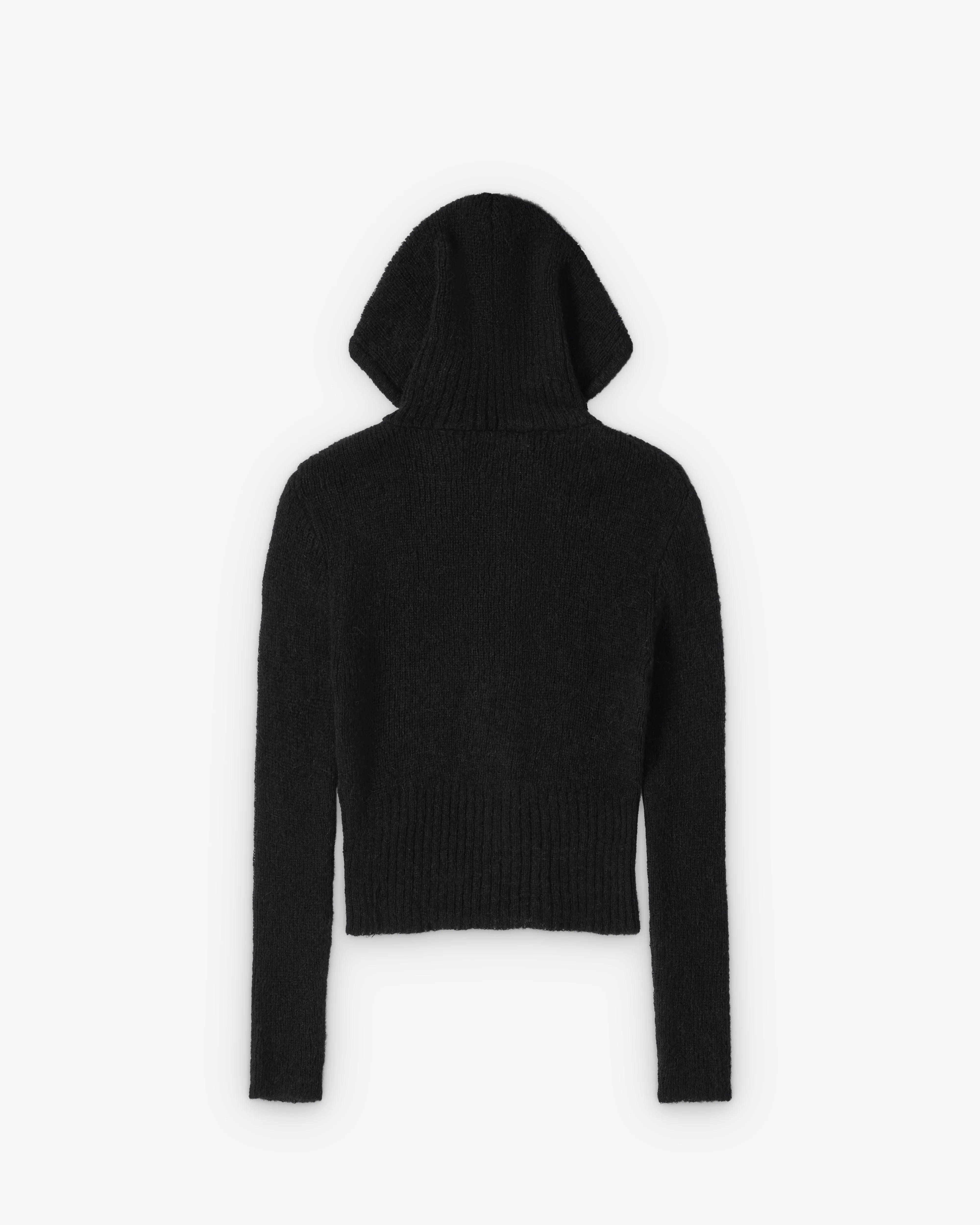 Our Legacy - Women's Compact Hood - (Black Fuzzy Alpaca)