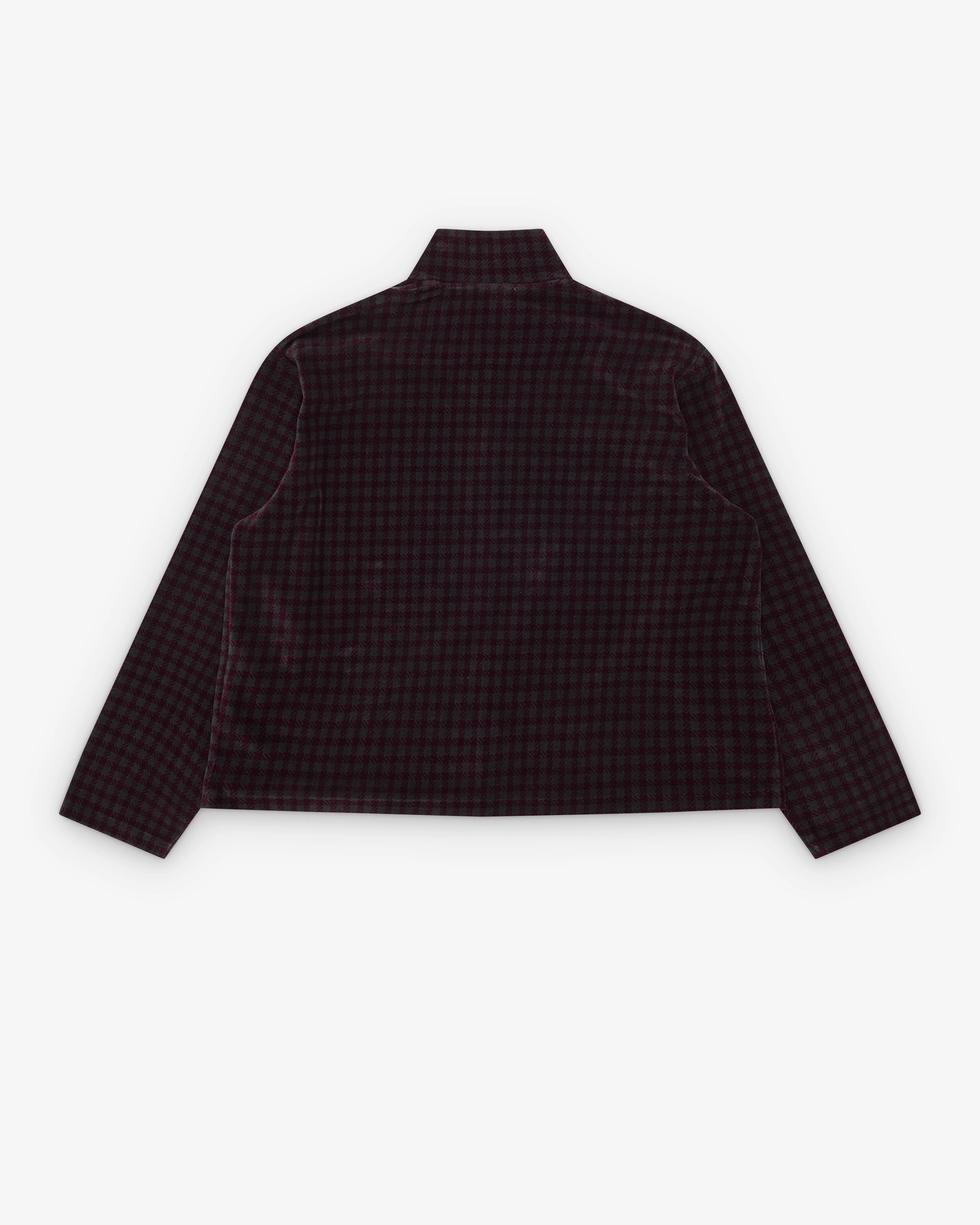 Our Legacy - Men's Shrunken Full Zip - (Merlot Houdini)
