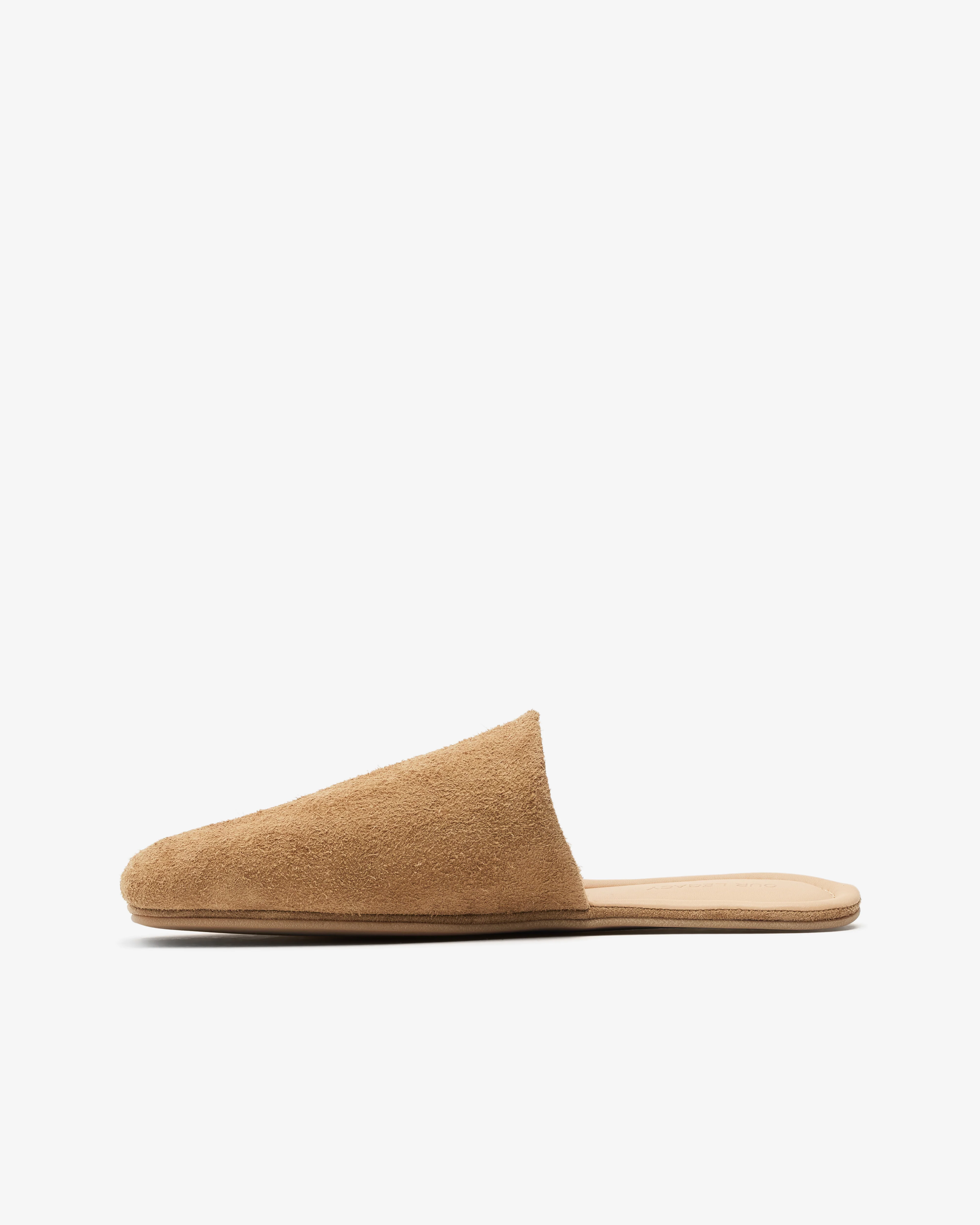 Our Legacy - Cigarr Slipper - (Cedar Speckled Suede)