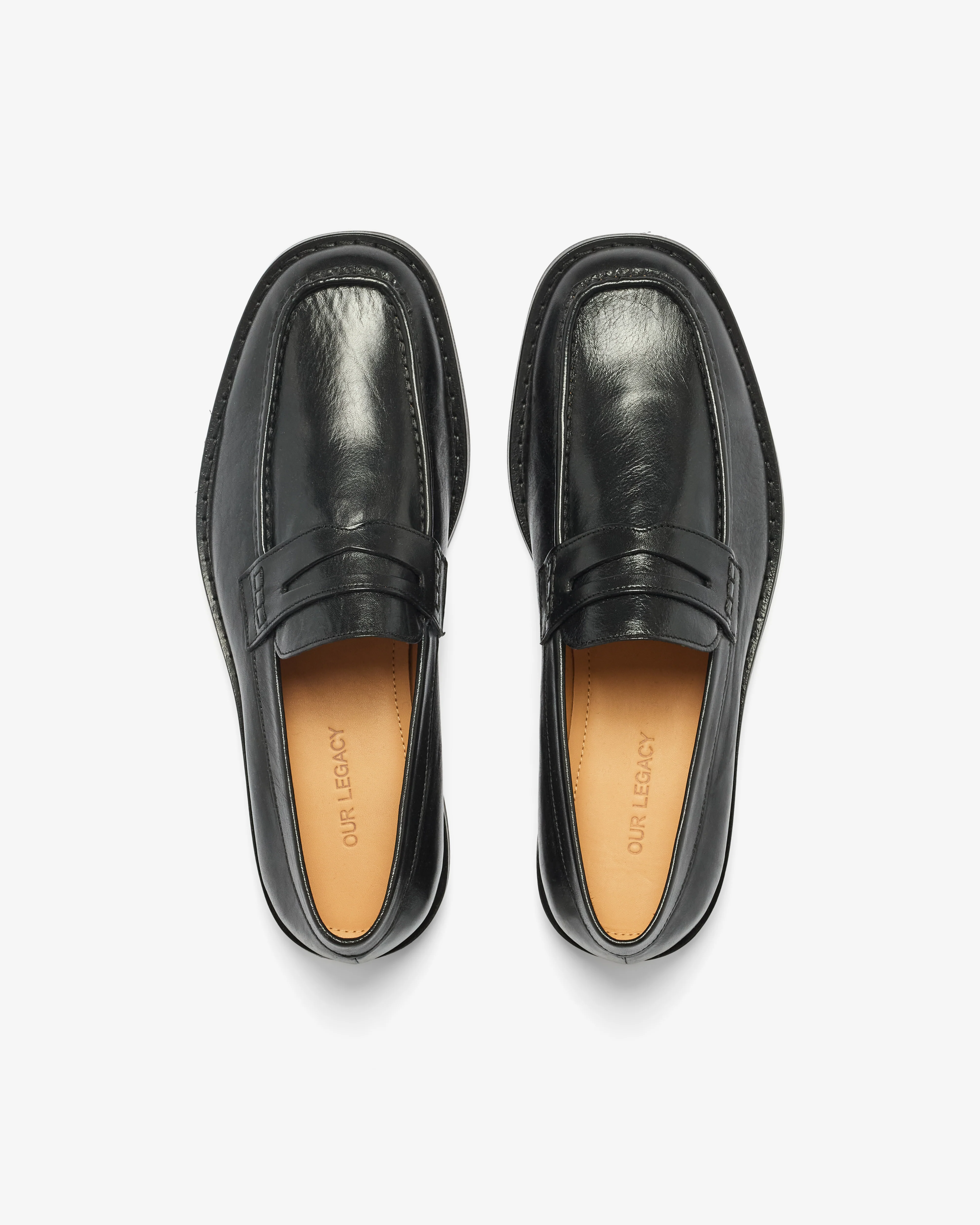 Our Legacy - Women's Light Loafer - (True Dyed Black Leather)