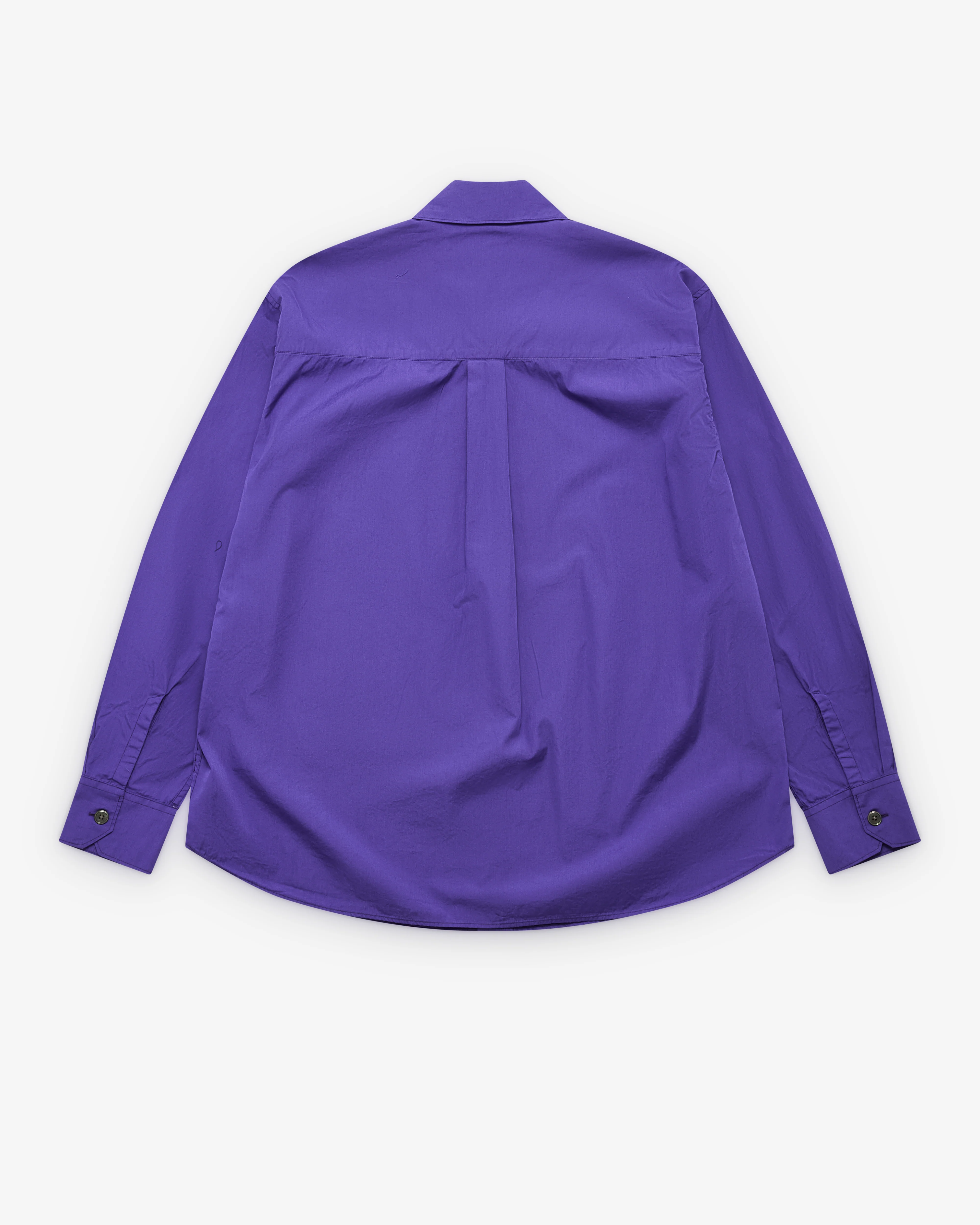 Our Legacy - Men's Above Shirt - (Deep Blue Super Poplin)
