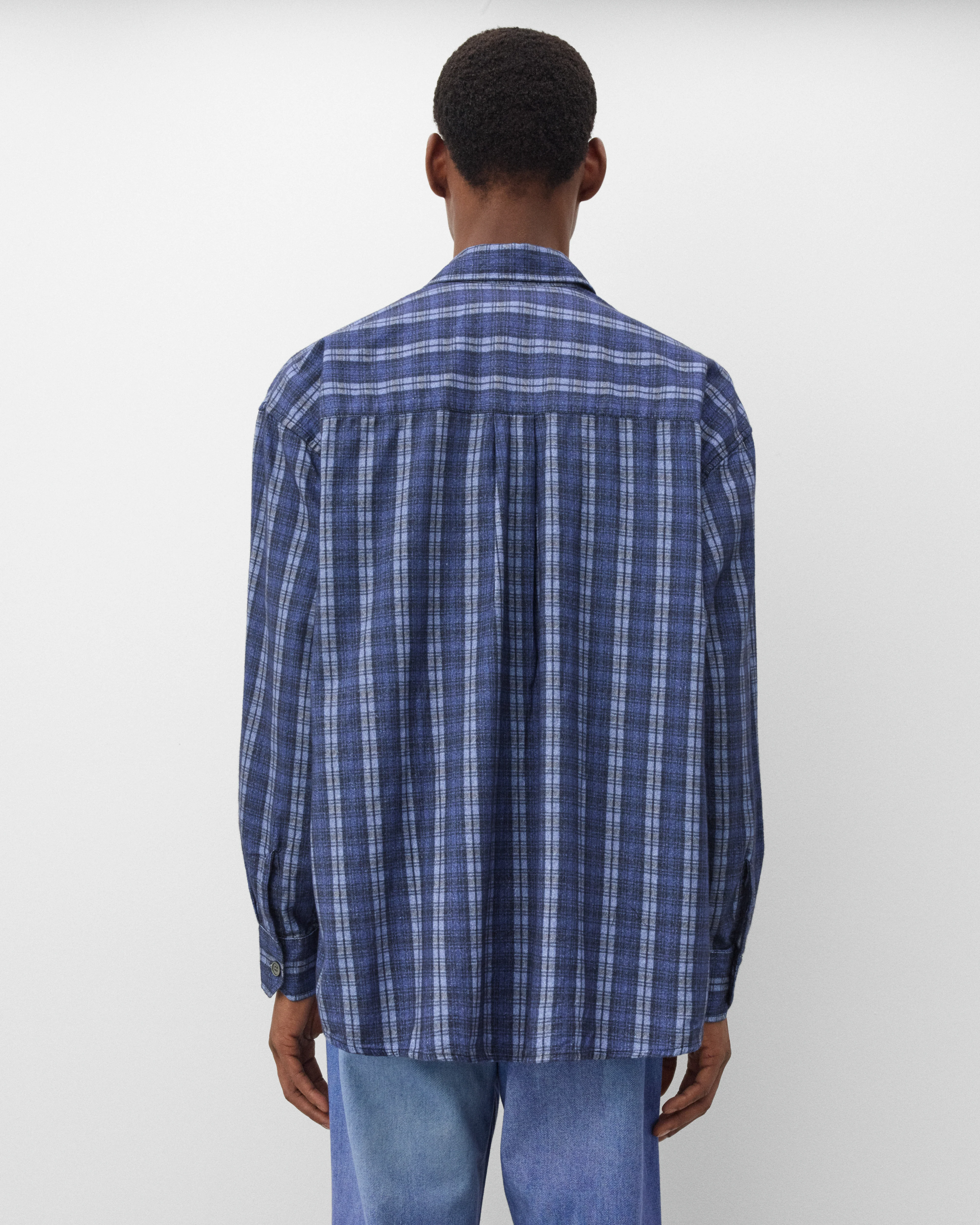 Our Legacy - Men's Borrowed Shirt - (Check Please Print)