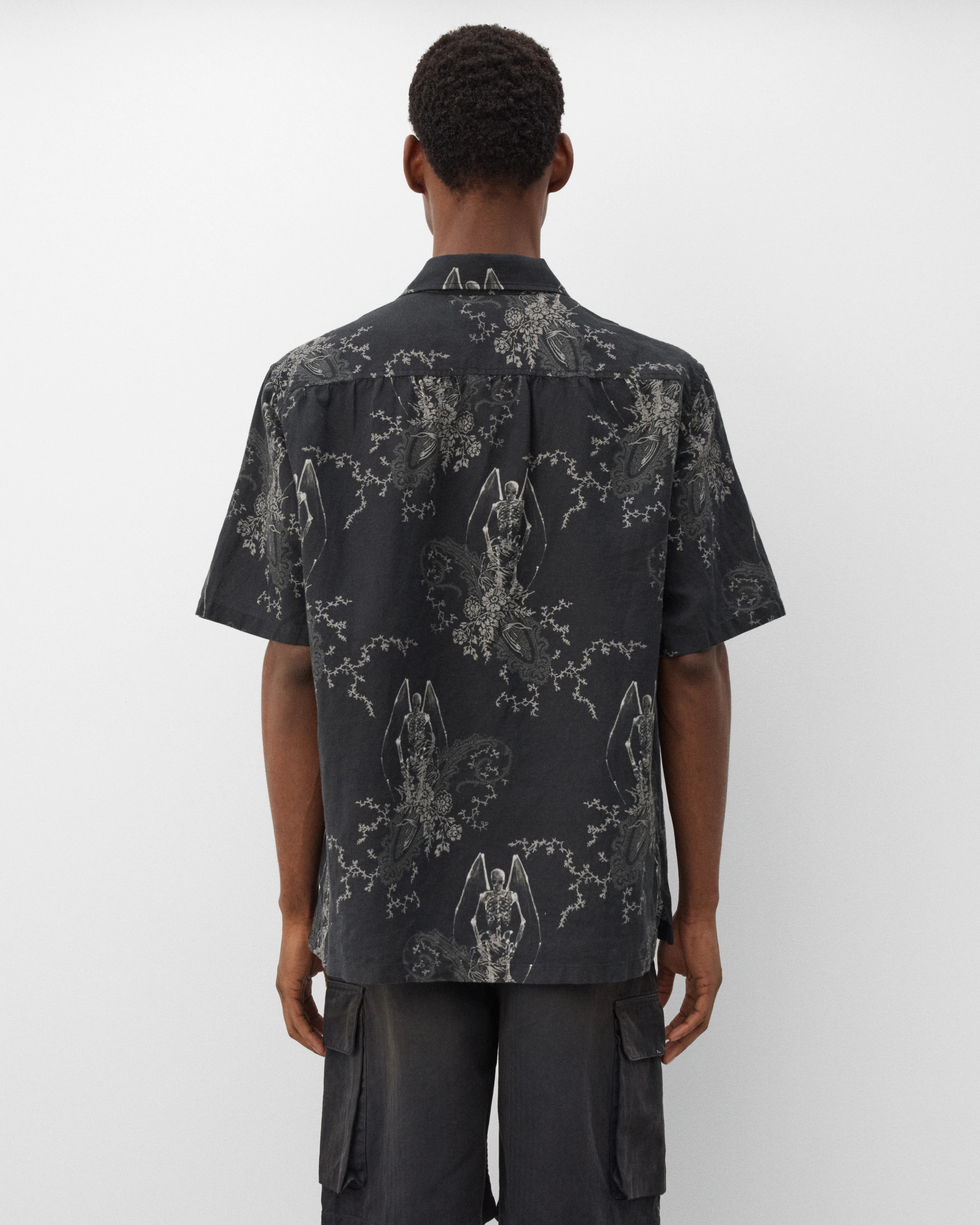 Our Legacy - Men's Every Shirt Shortsleeve - (Death Paisley Print)