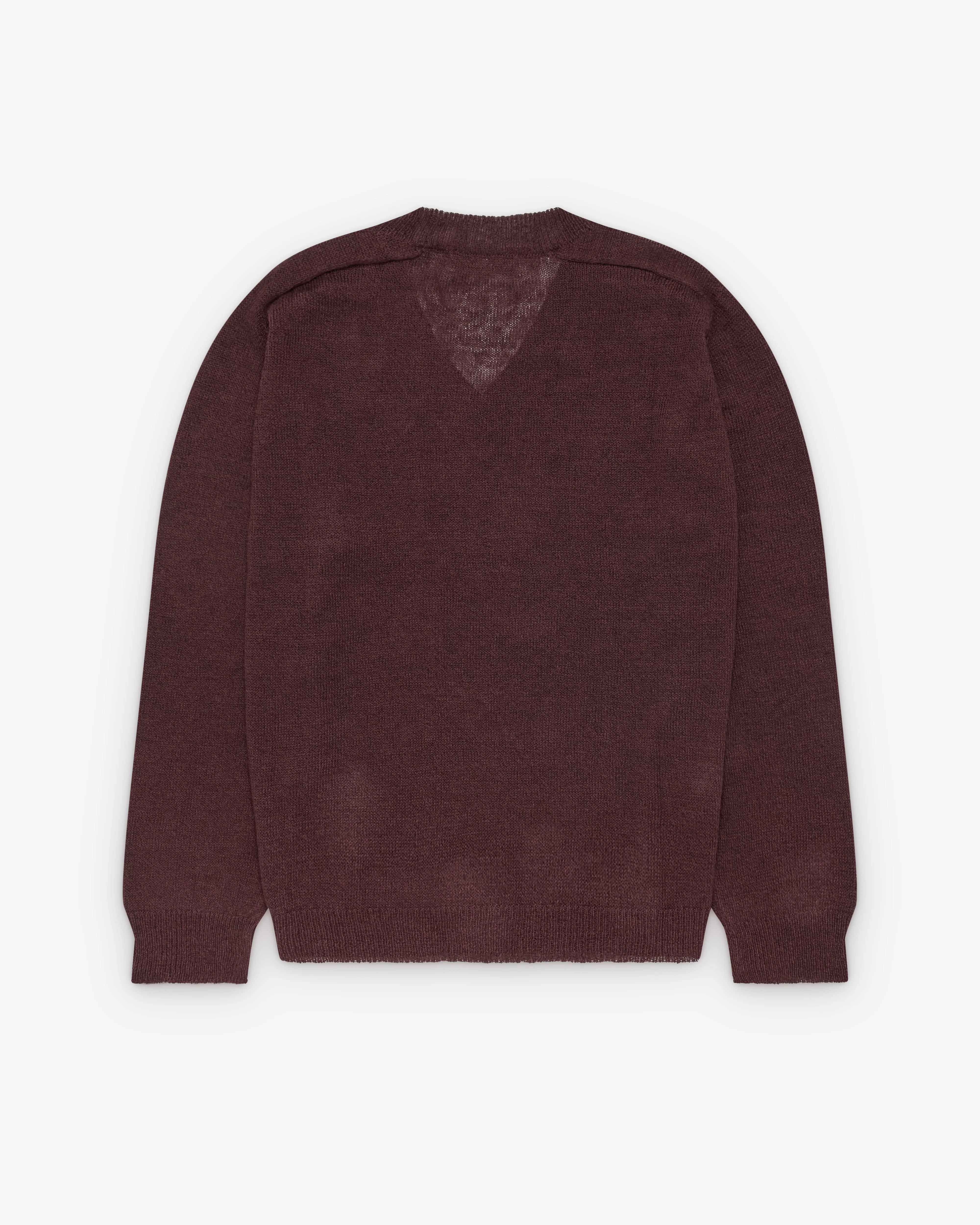 Our Legacy - Men's Rue V-Neck - (Cabernet)