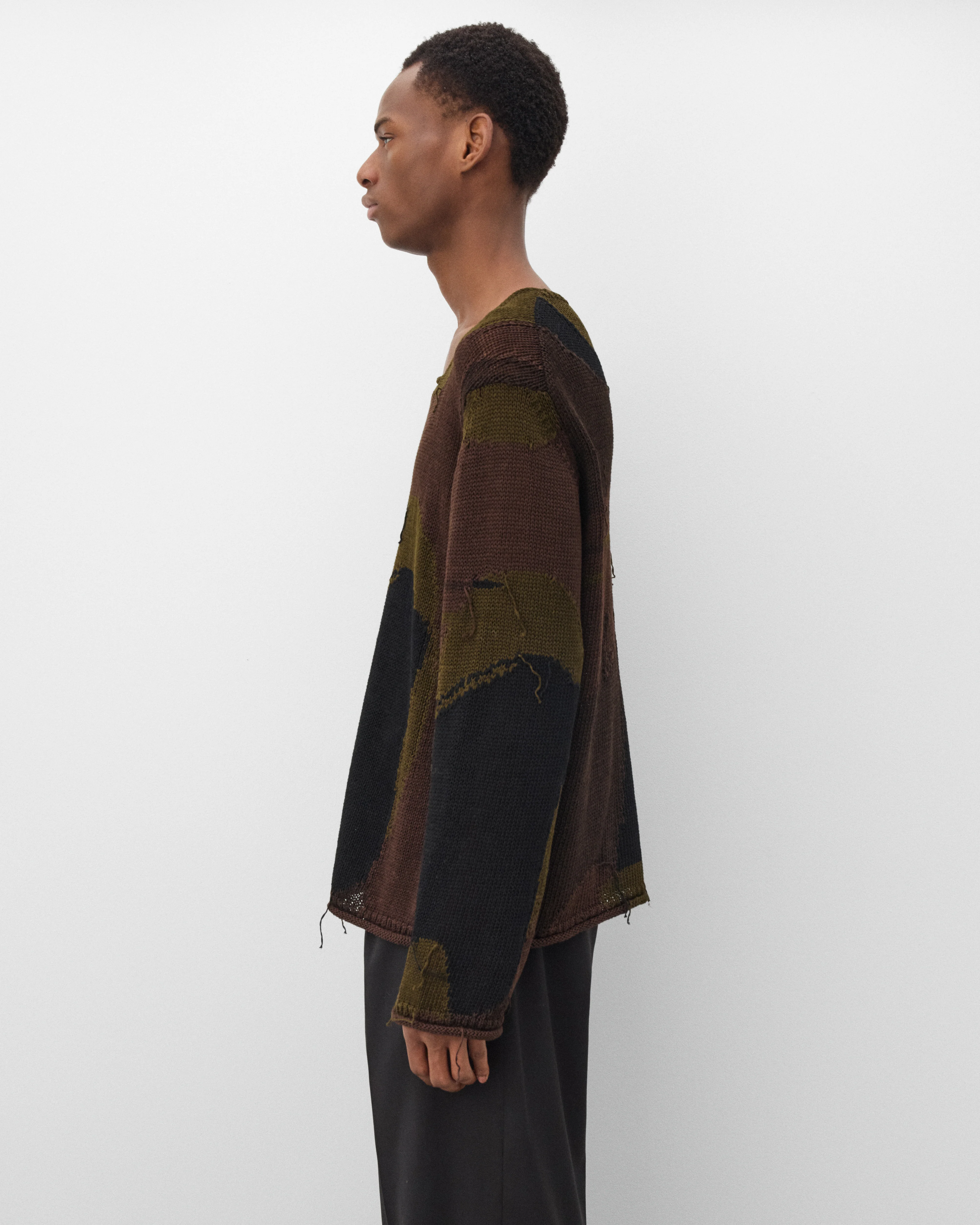 Our Legacy - Men's Rigid Popover - (Camo Cotton)