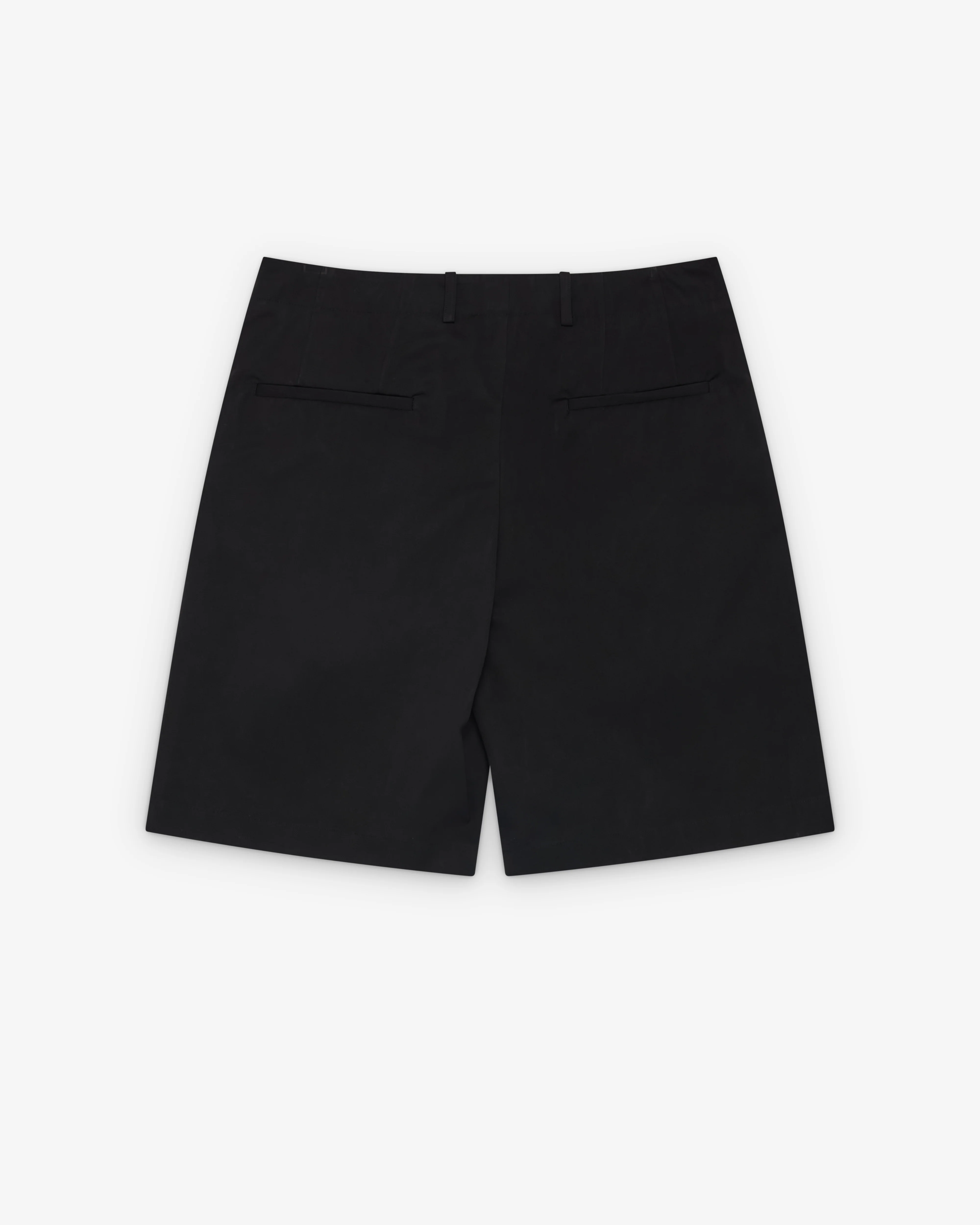Our Legacy - Men's Ponte Shorts - (Studio Black Micro Canvas)