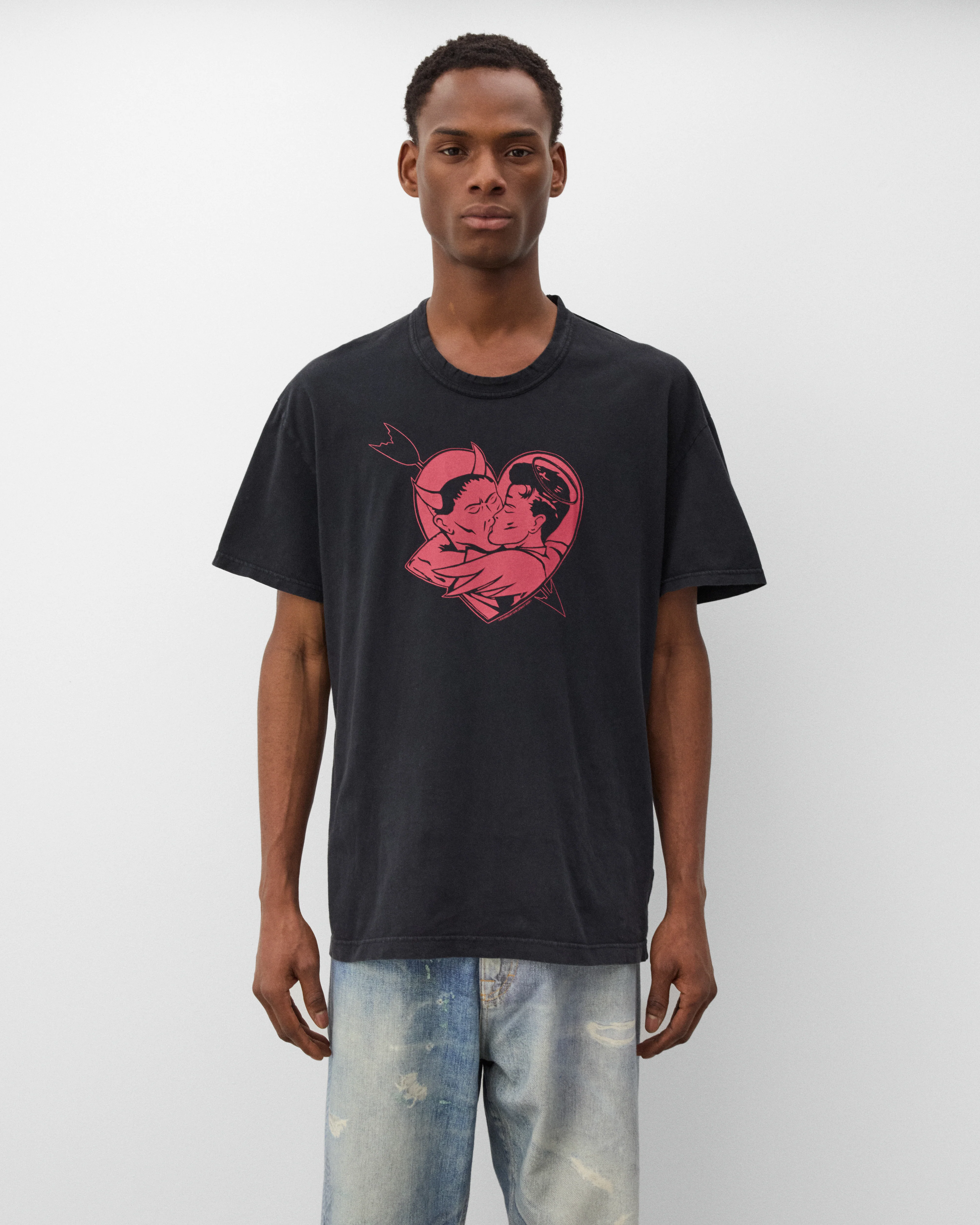 Our Legacy - Men's Loose T-Shirt - (Love Story Print)