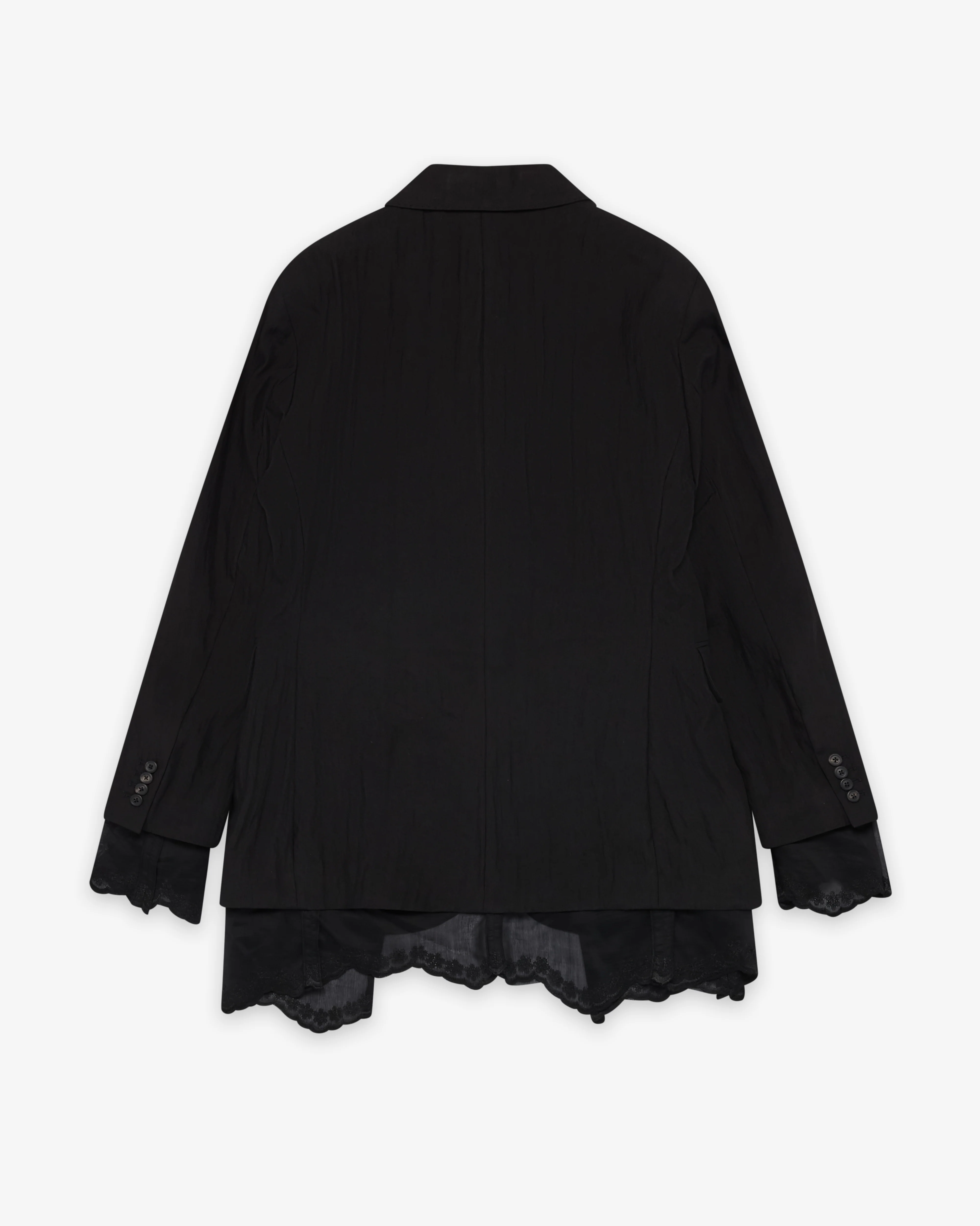 Our Legacy - Women's Reversible Drip Blazer - (Soot Black Techflax)