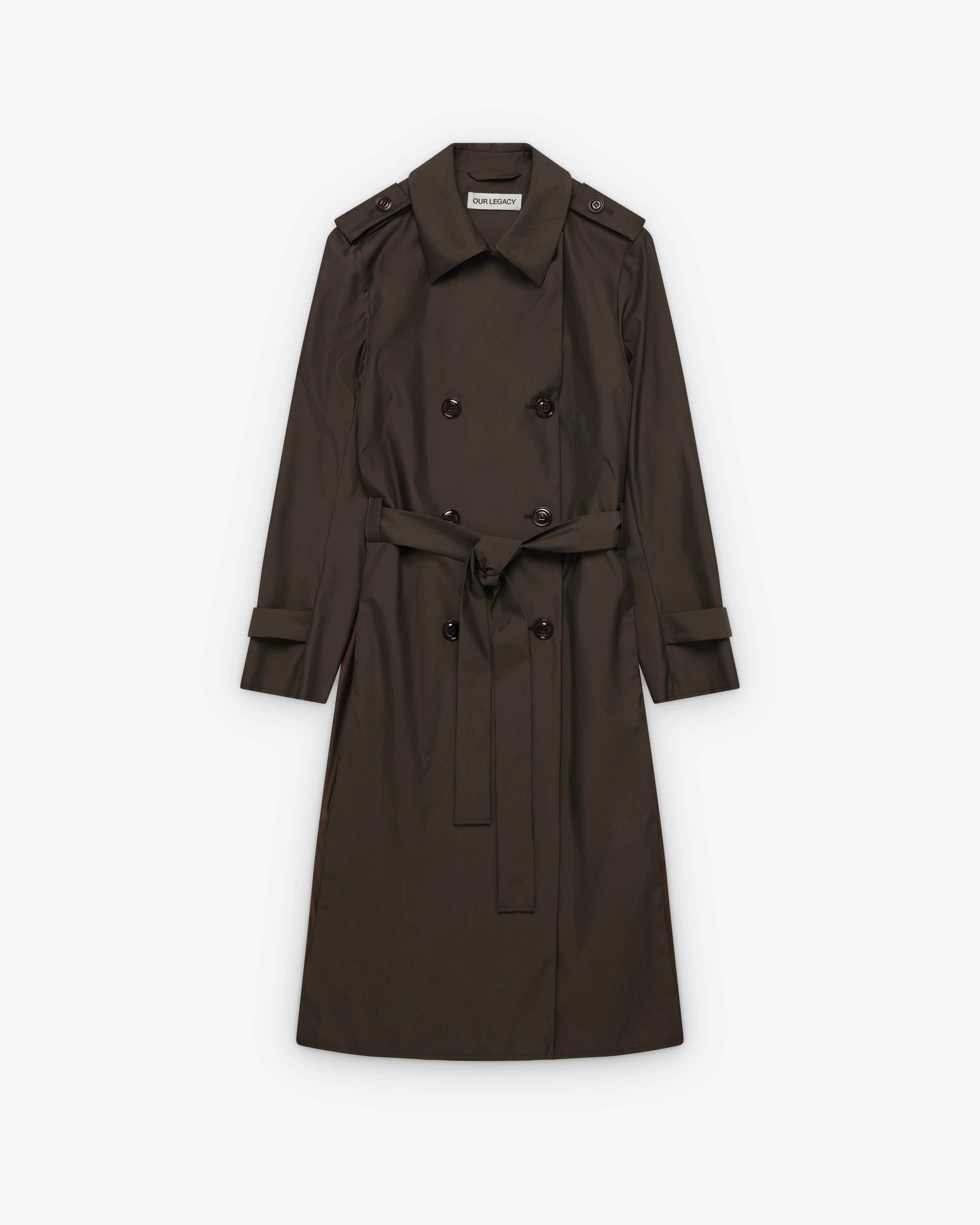 Our Legacy - Women's Origami Coat - (Glazed Brown Durawool)