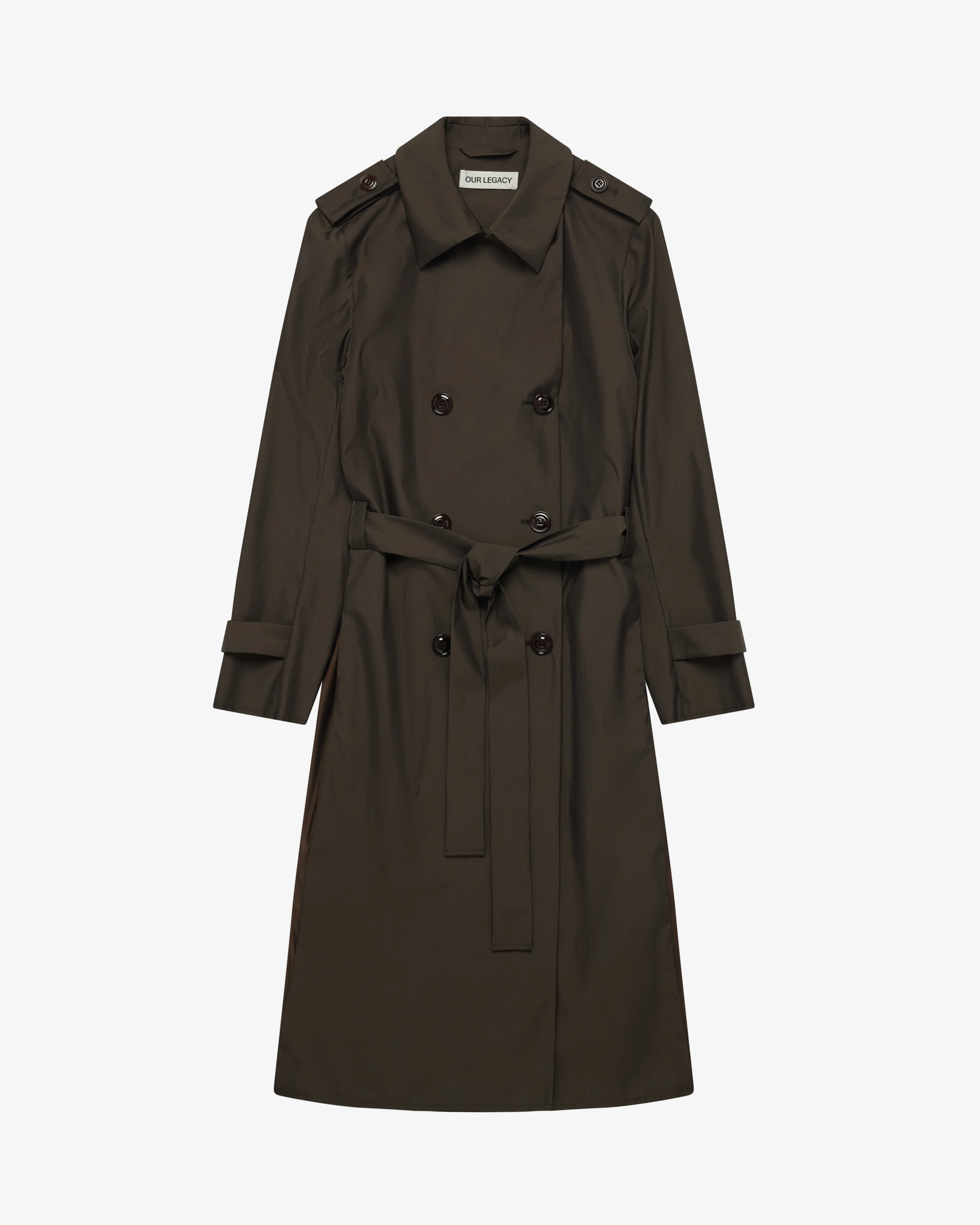 Our Legacy - Women's Origami Coat - (Glazed Brown Durawool)
