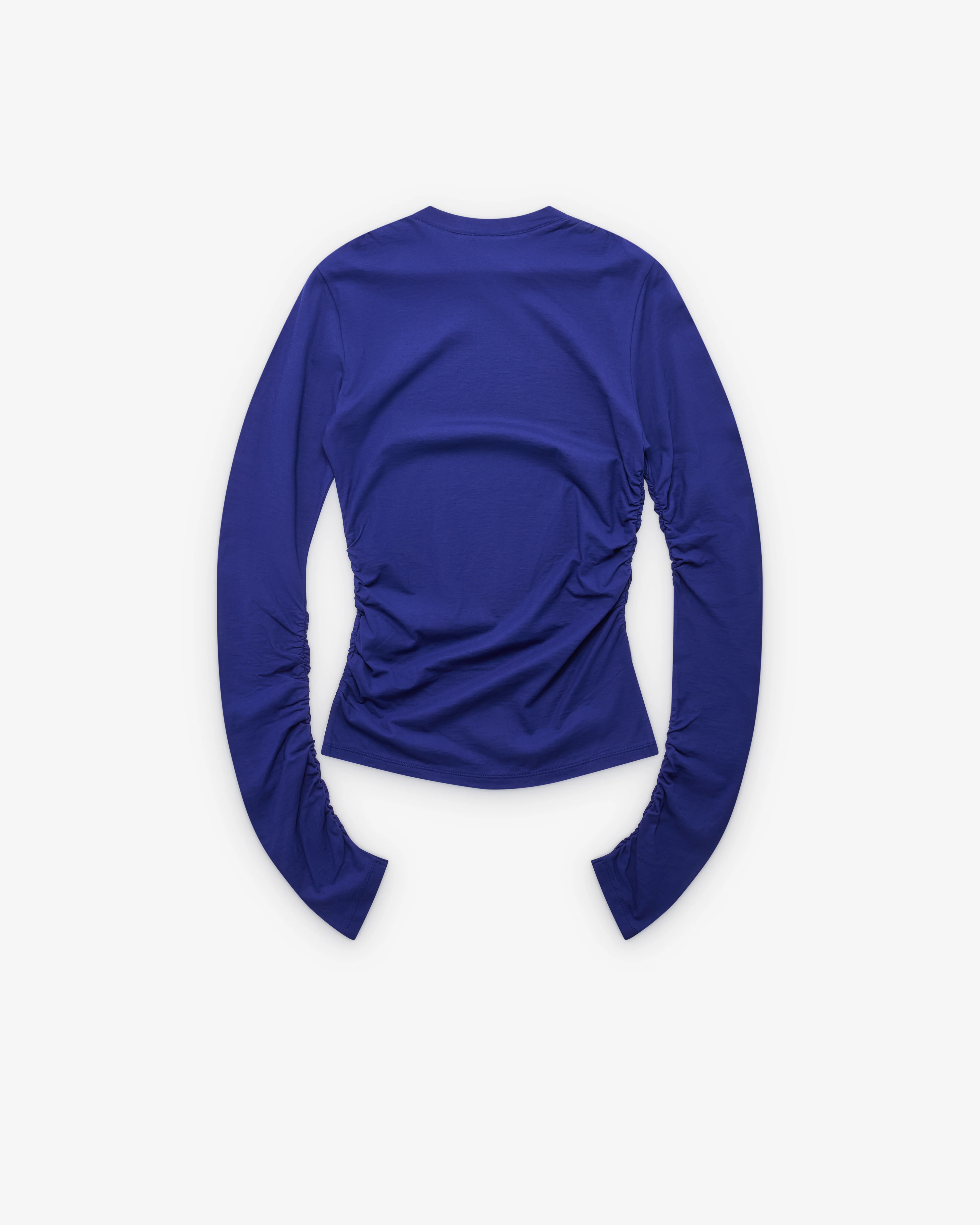 Our Legacy - Women's Strain Slim Longsleeve - (Deep Blue High Twist Jersey)