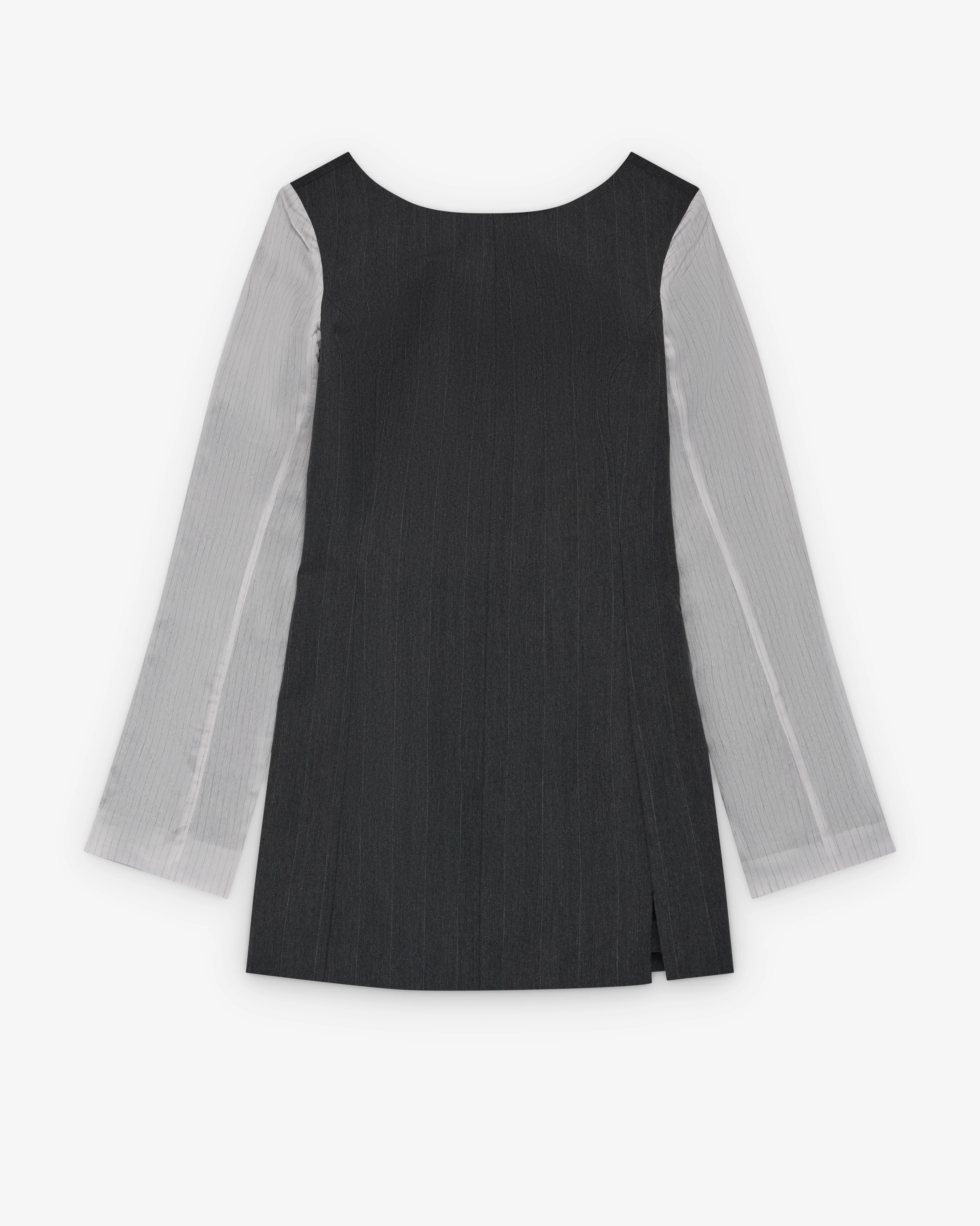 Our Legacy - Women's Firm Dress - (Shark Pinstripe Herringbone)