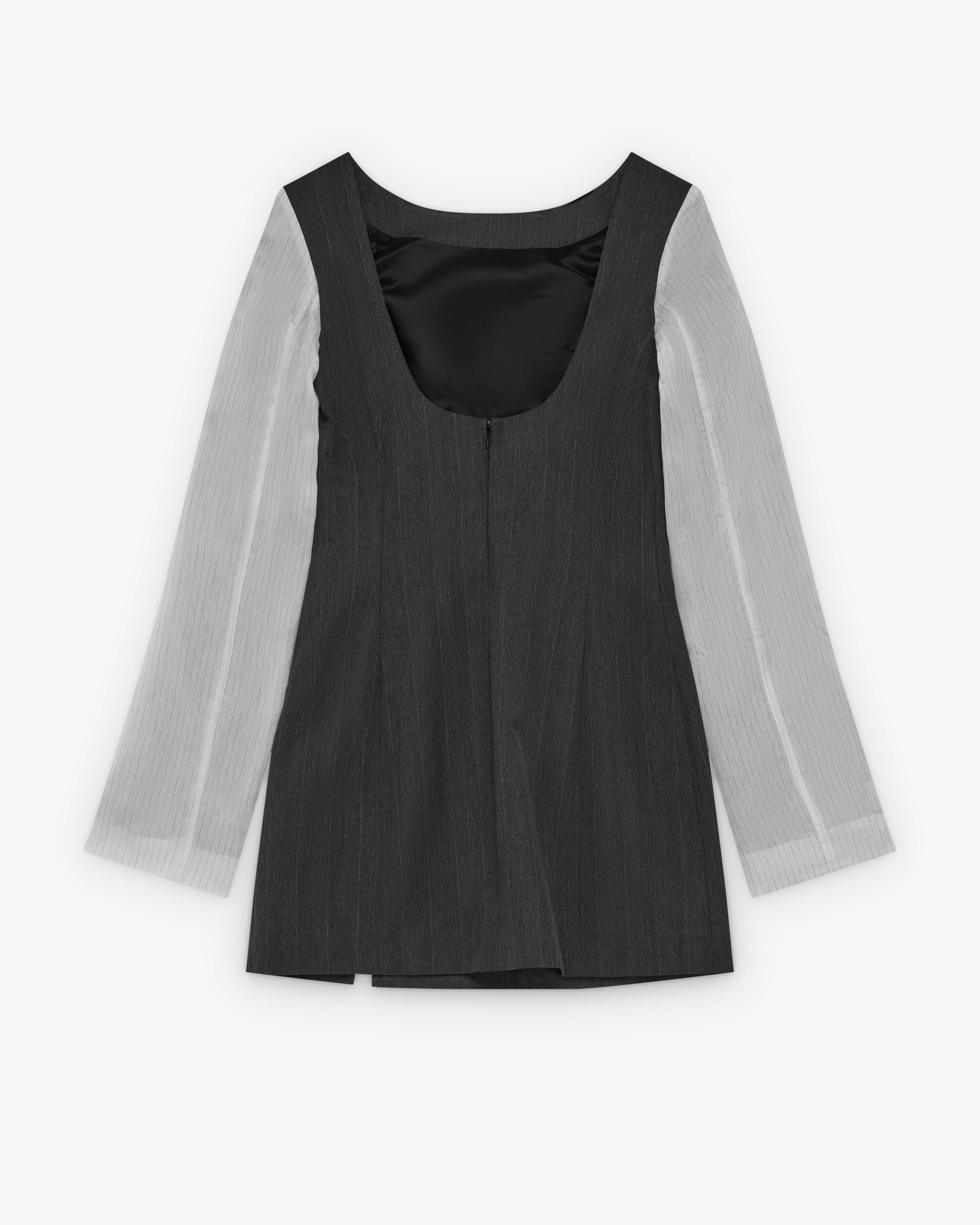 Our Legacy - Women's Firm Dress - (Shark Pinstripe Herringbone)