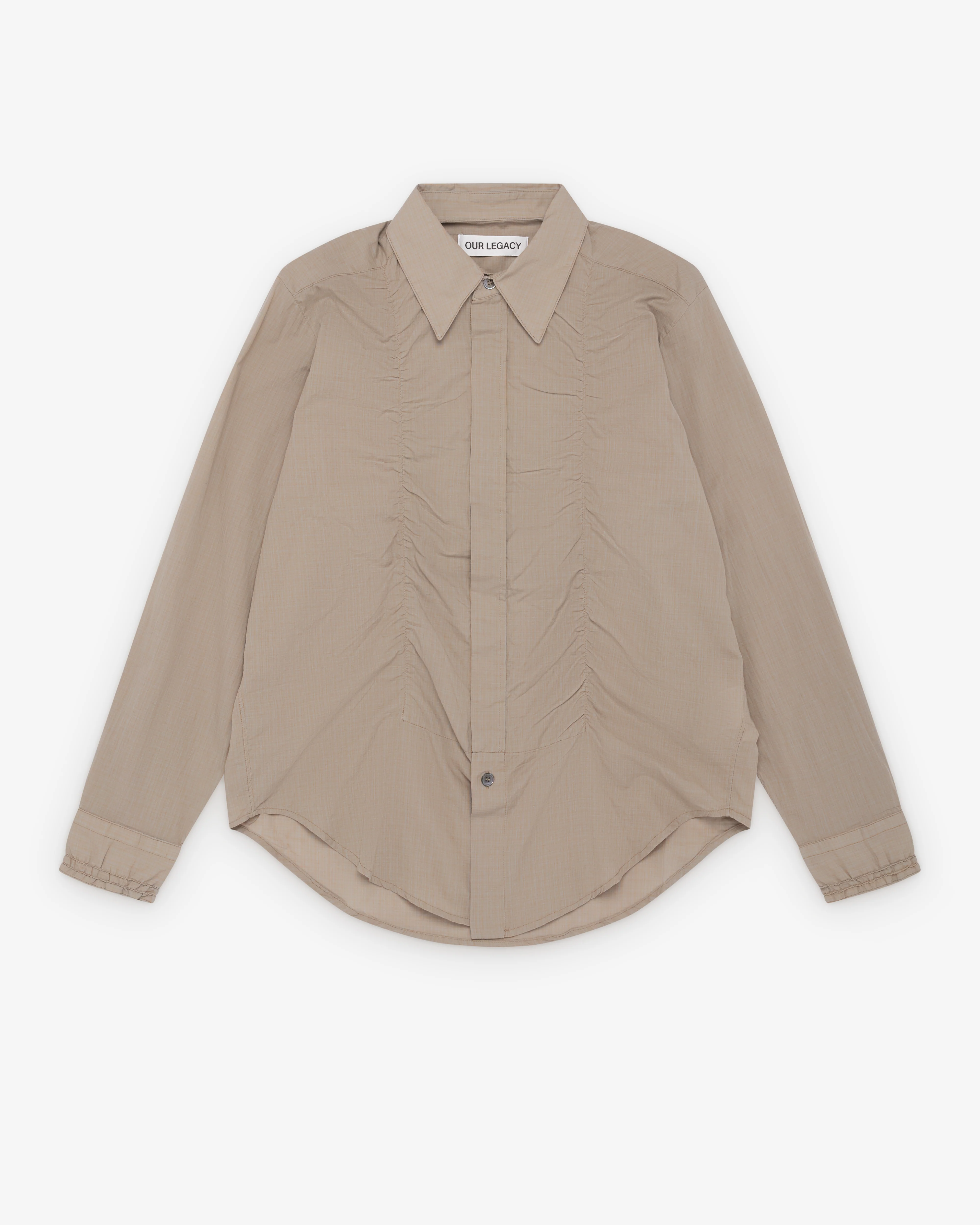 Our Legacy - Women's Jumble Shirt - (Faint Check)