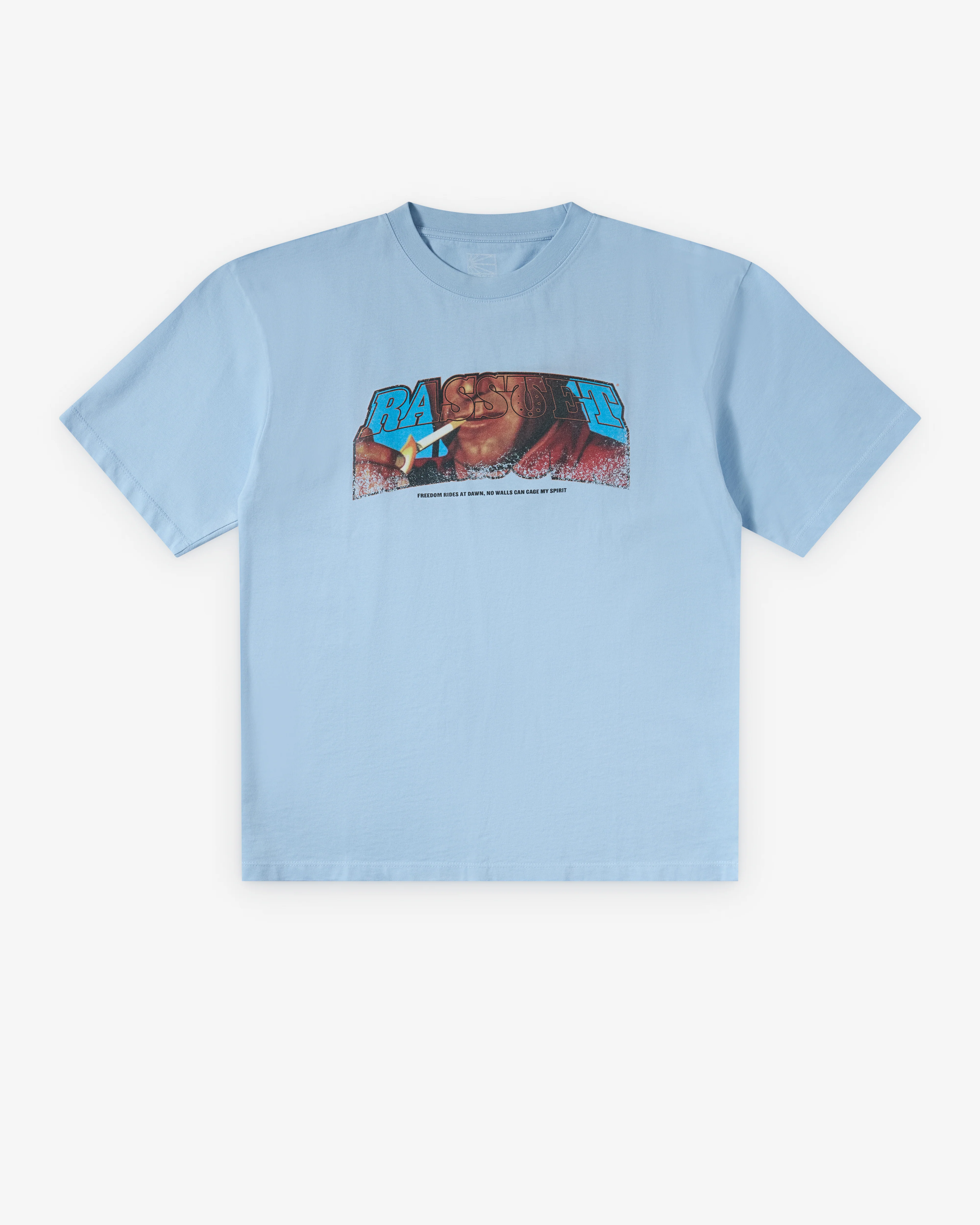 Rassvet - Men's Men Ranchero T-Shirt - (Light Blue)